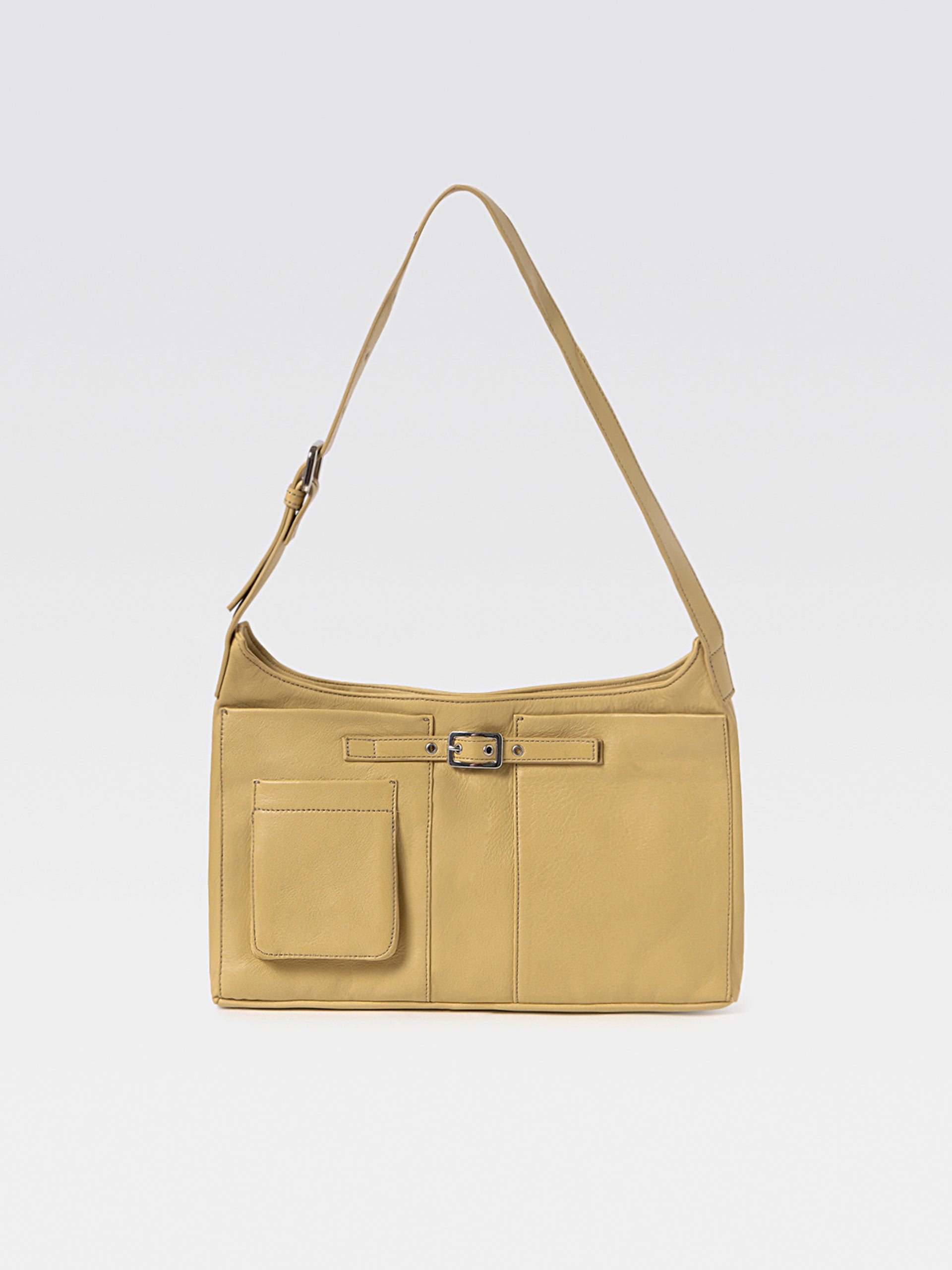 Nicole Bag Beige - Leather Bag - Gimaguas