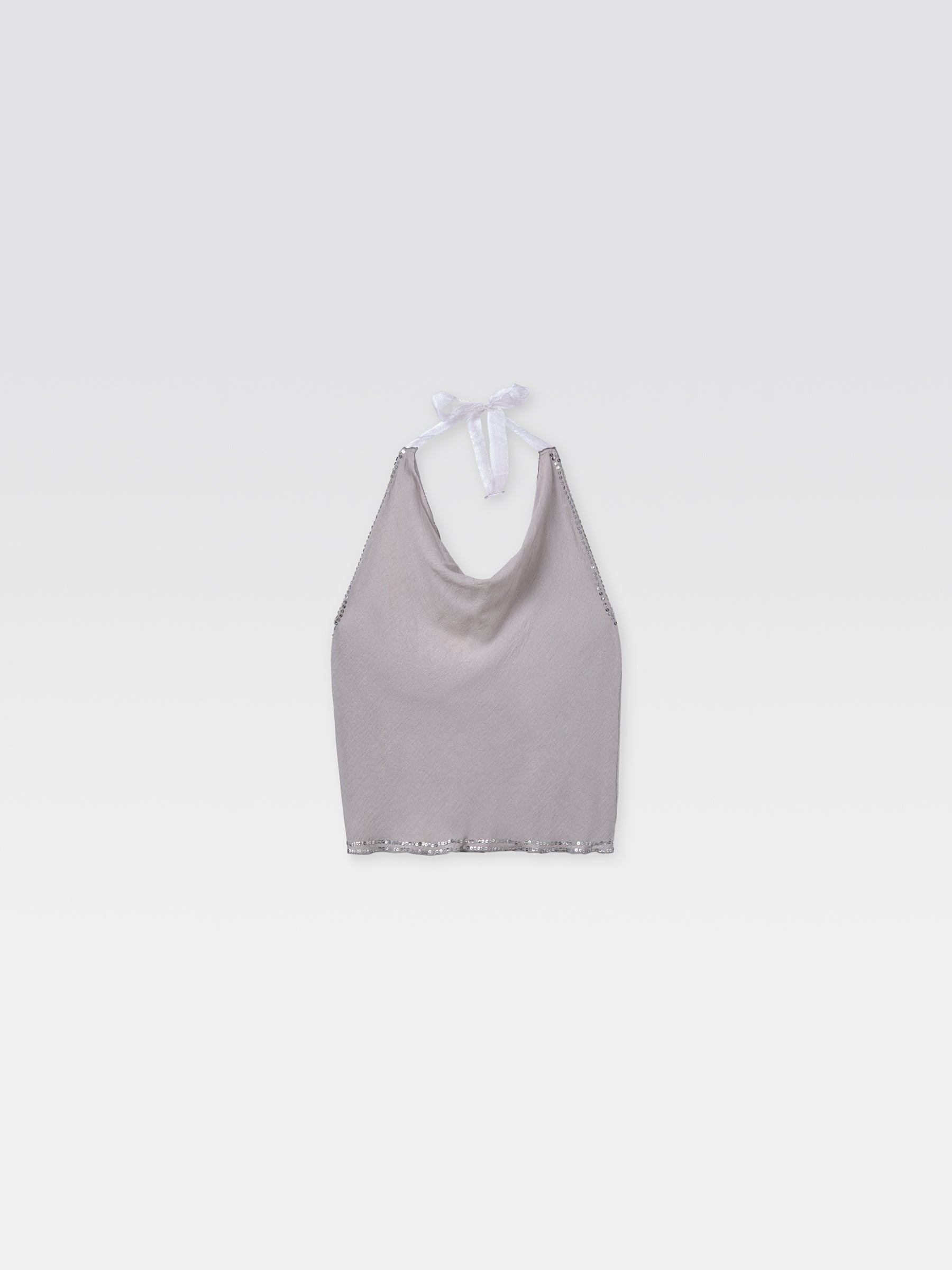 plain black halter top