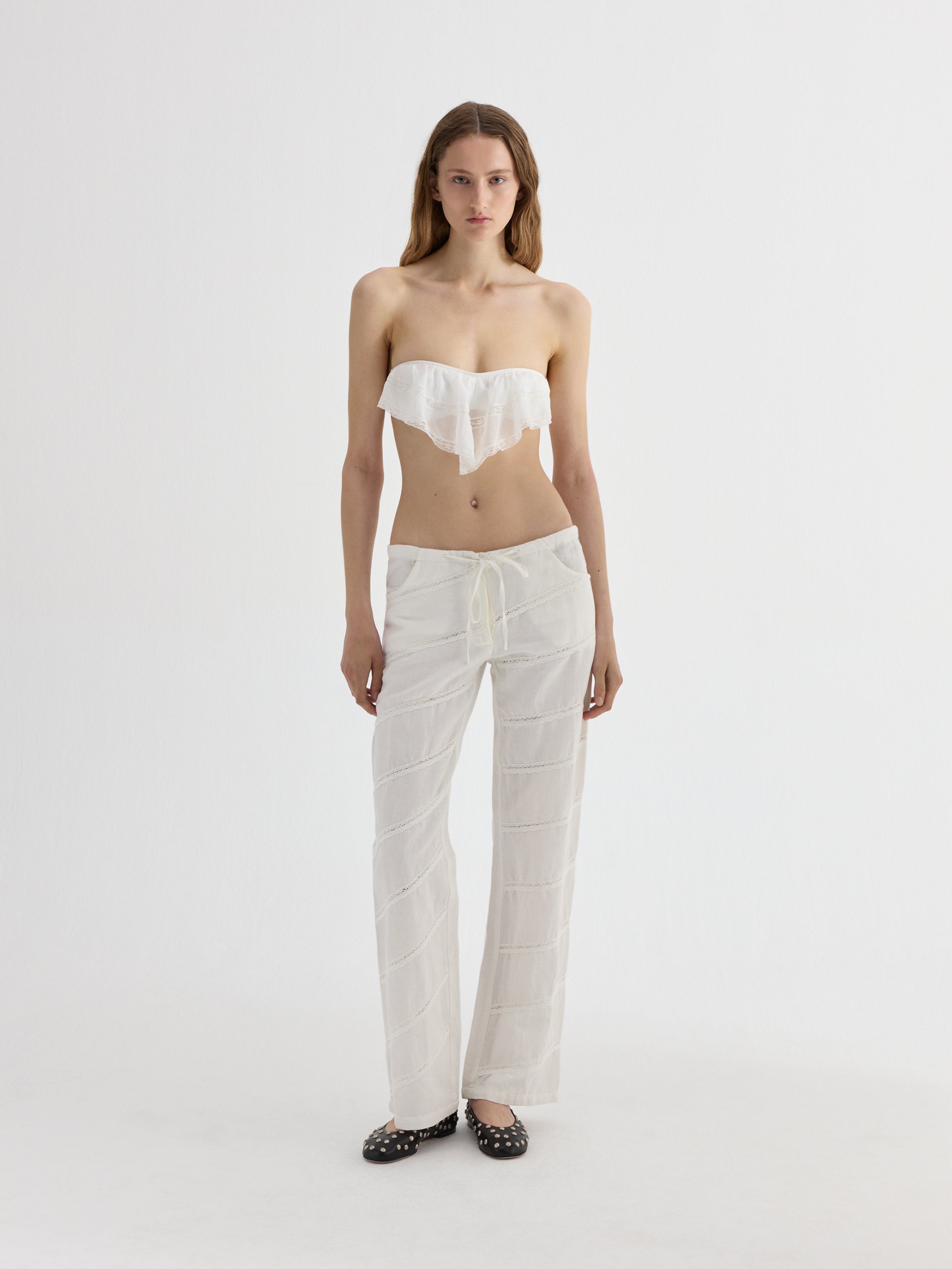 white dress trousers for women High Waist Wide Leg Palazzo Pants, Elegant Office crafted from a luxurious fabric that feels exceptionally soft to the touch and holds its tailored shape beautifully Pantaln de Vestir Tiro Alto