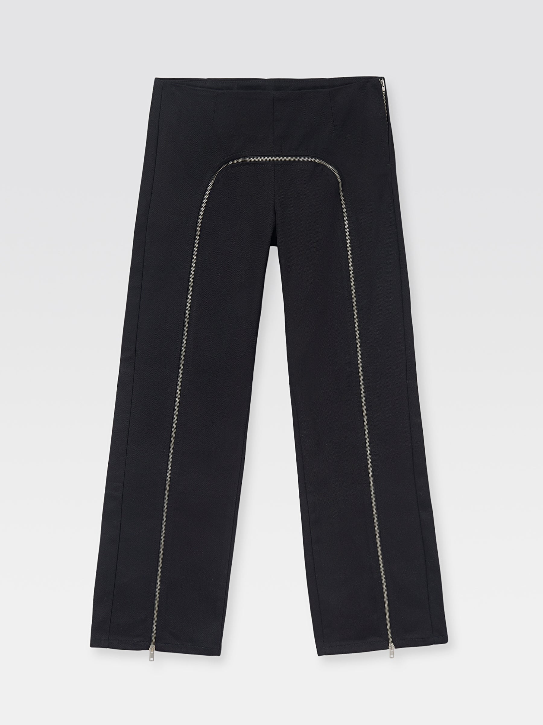 Zip Trousers Black - Bottoms - Gimaguas