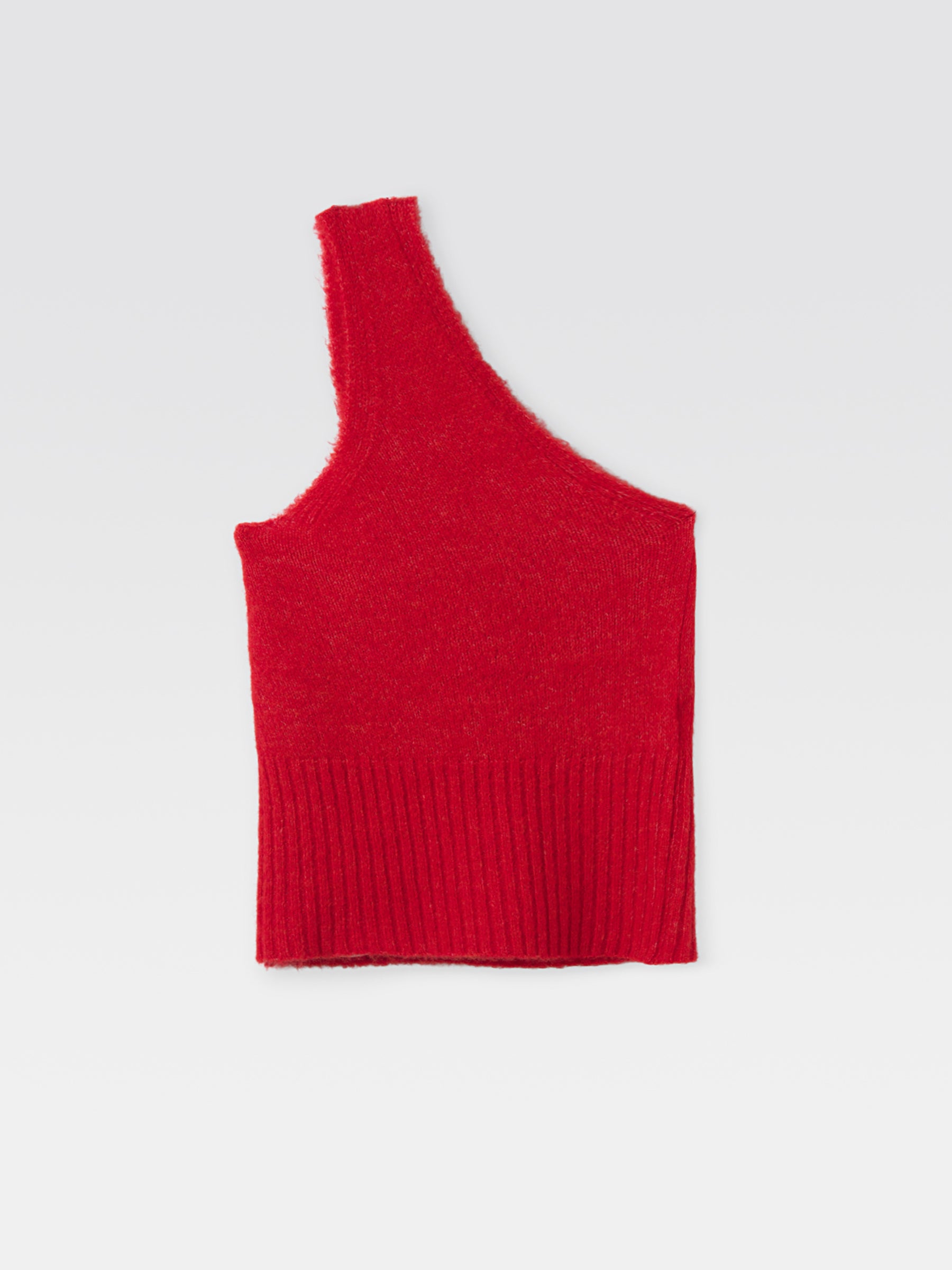 Caroline One Shoulder Top Red – Gimaguas