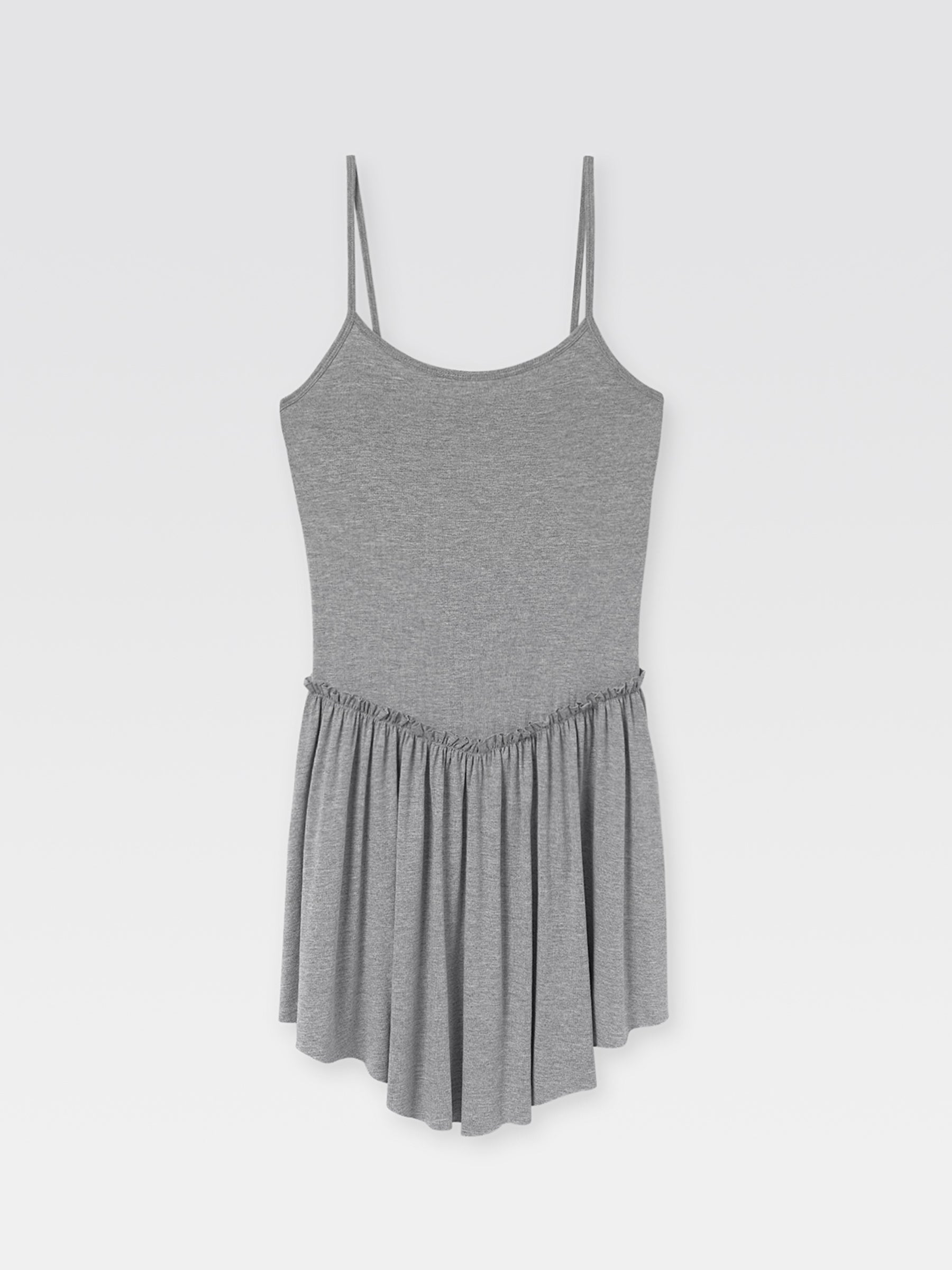 slim fit dress slacks Gota Mini Dress Grey Melange