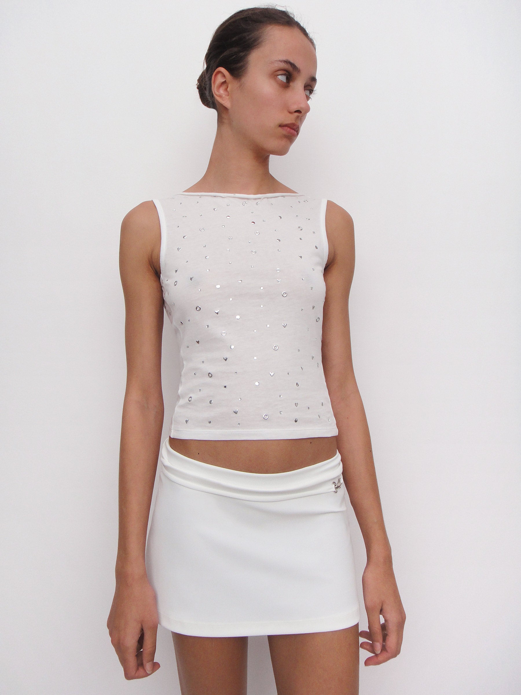 Carolina Skirt White - Bottoms - Gimaguas