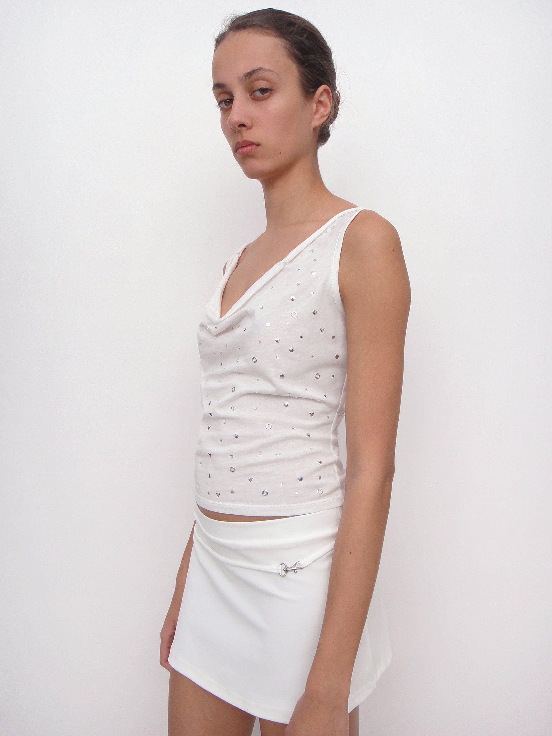 Carolina Skirt White - Bottoms - Gimaguas