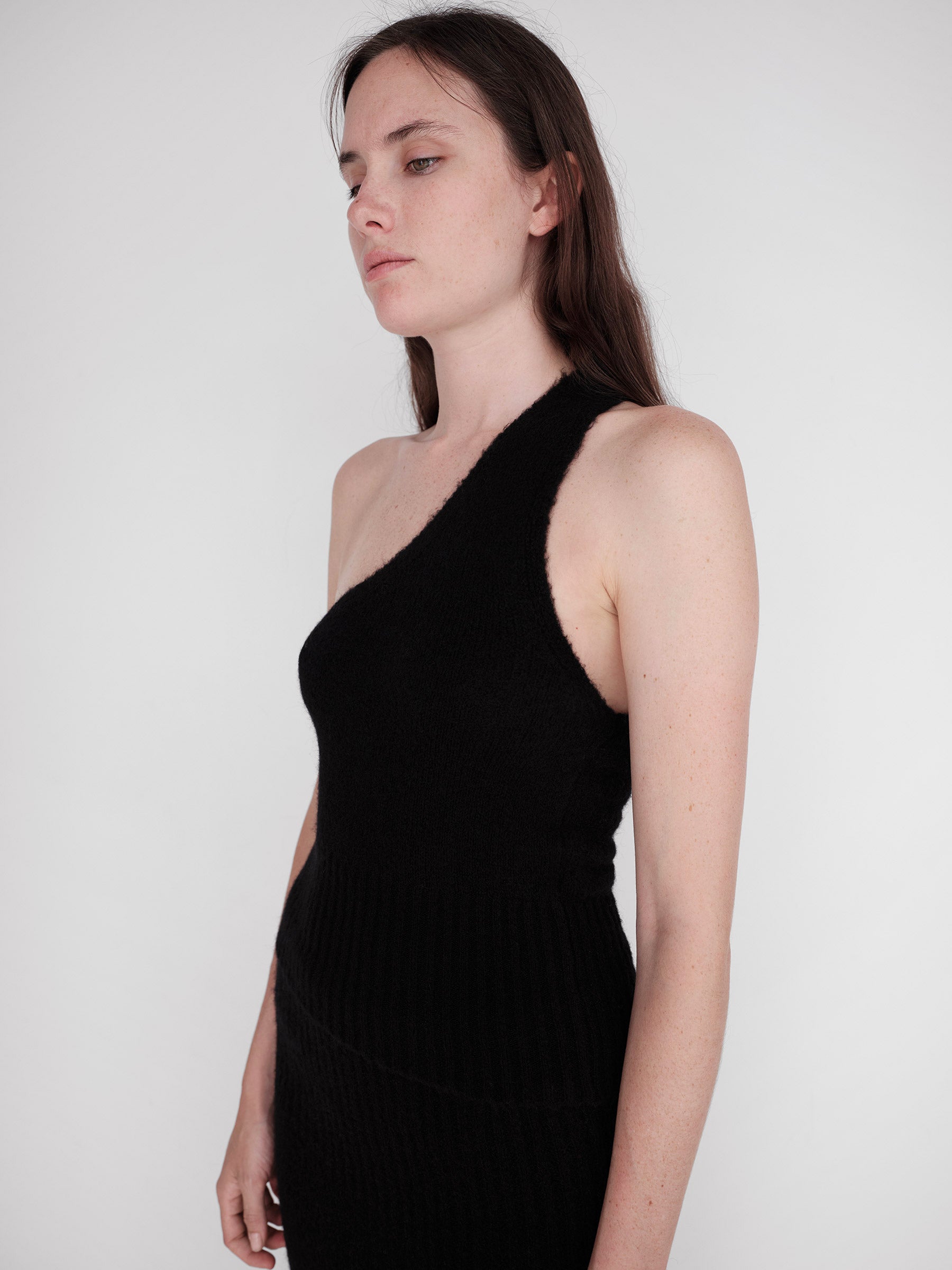 Caroline One Shoulder Top Black – Gimaguas