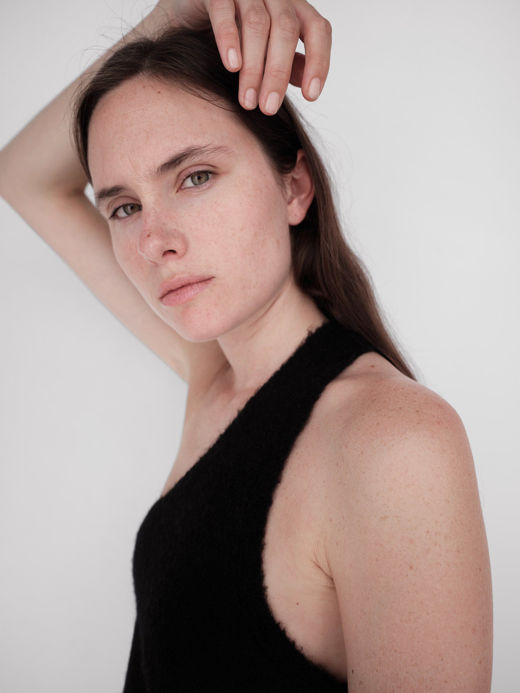 Caroline One Shoulder Top Black – Gimaguas