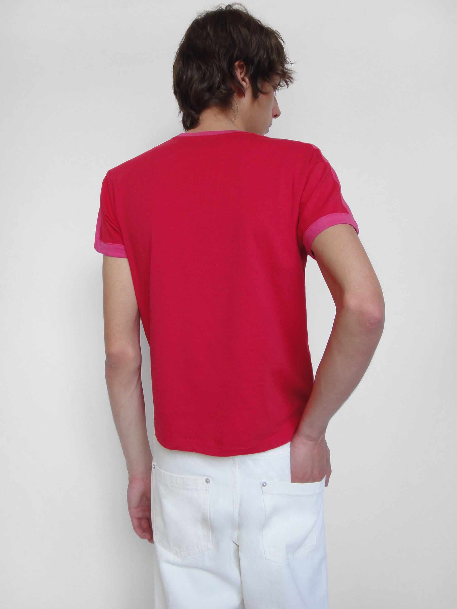 Diego T-Shirt Red Pink - Top - Gimaguas