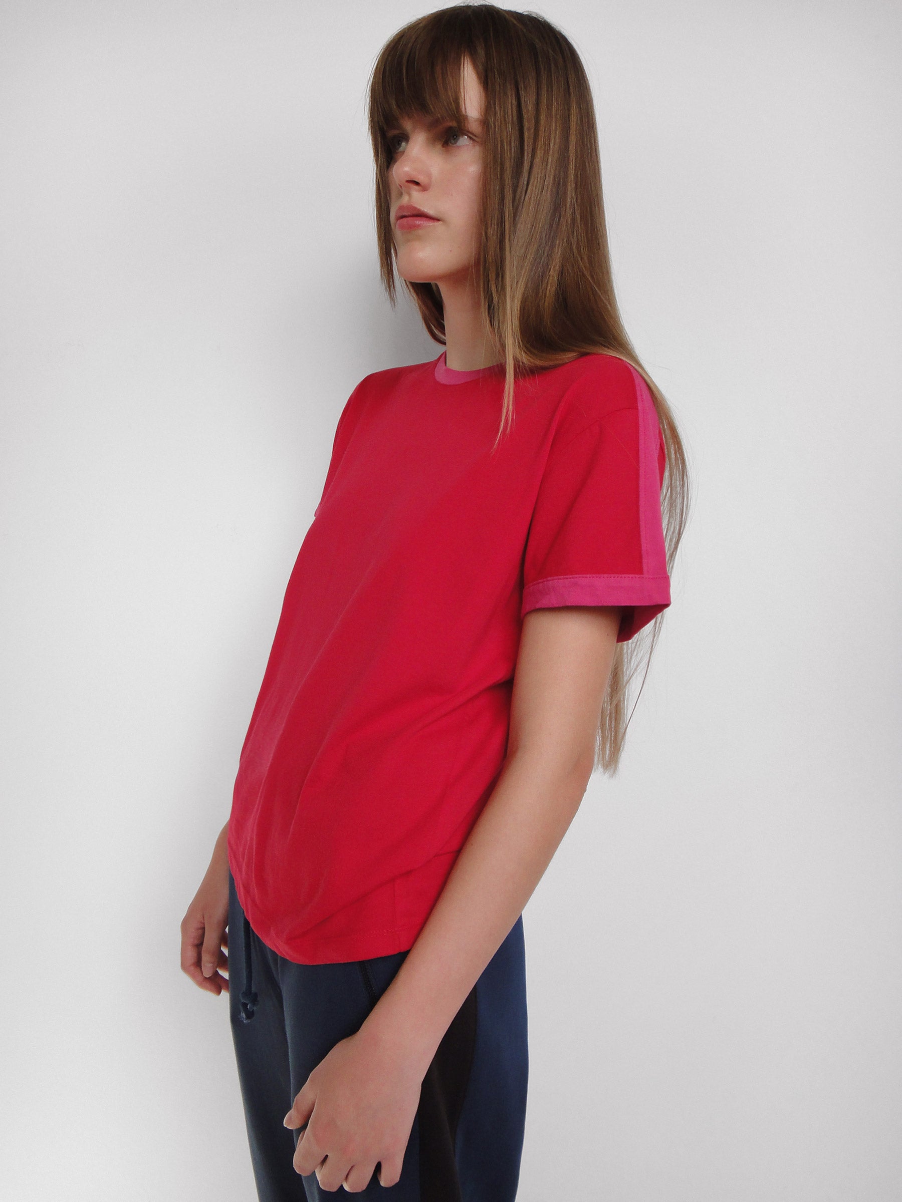 Diego T-Shirt Red Pink - Top - Gimaguas