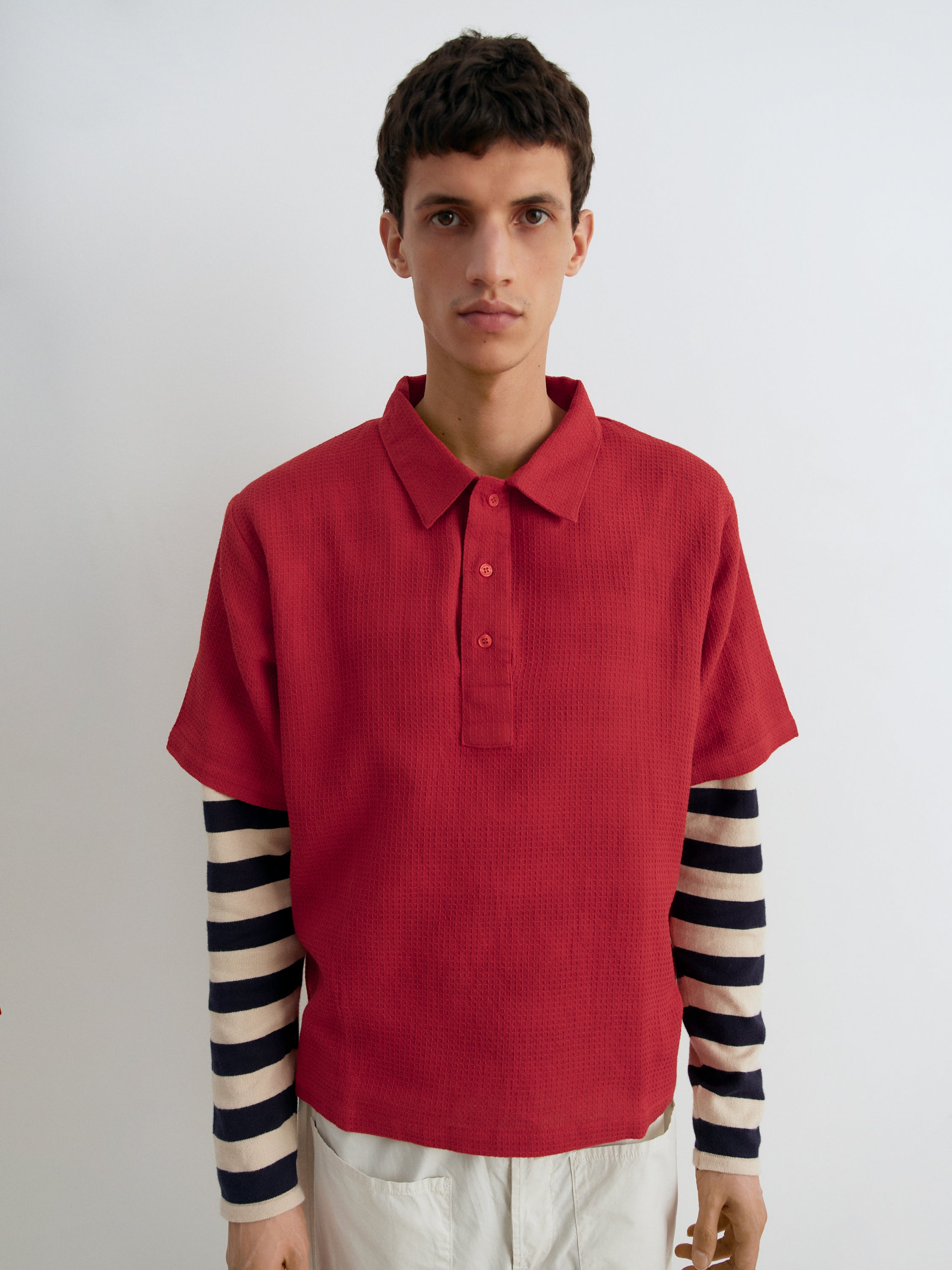 Enzo Shirt Red - Tops - Gimaguas