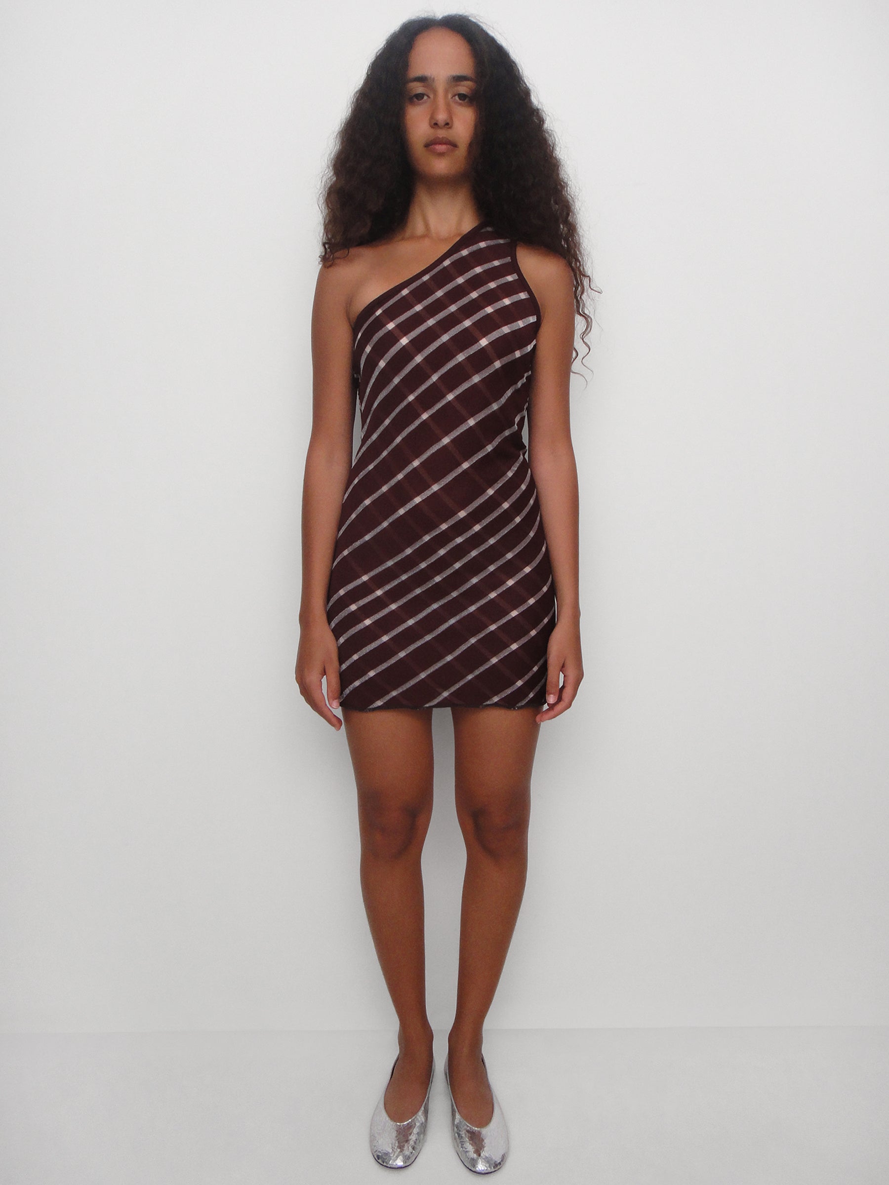 Irina Mini Dress Burgundy – Gimaguas
