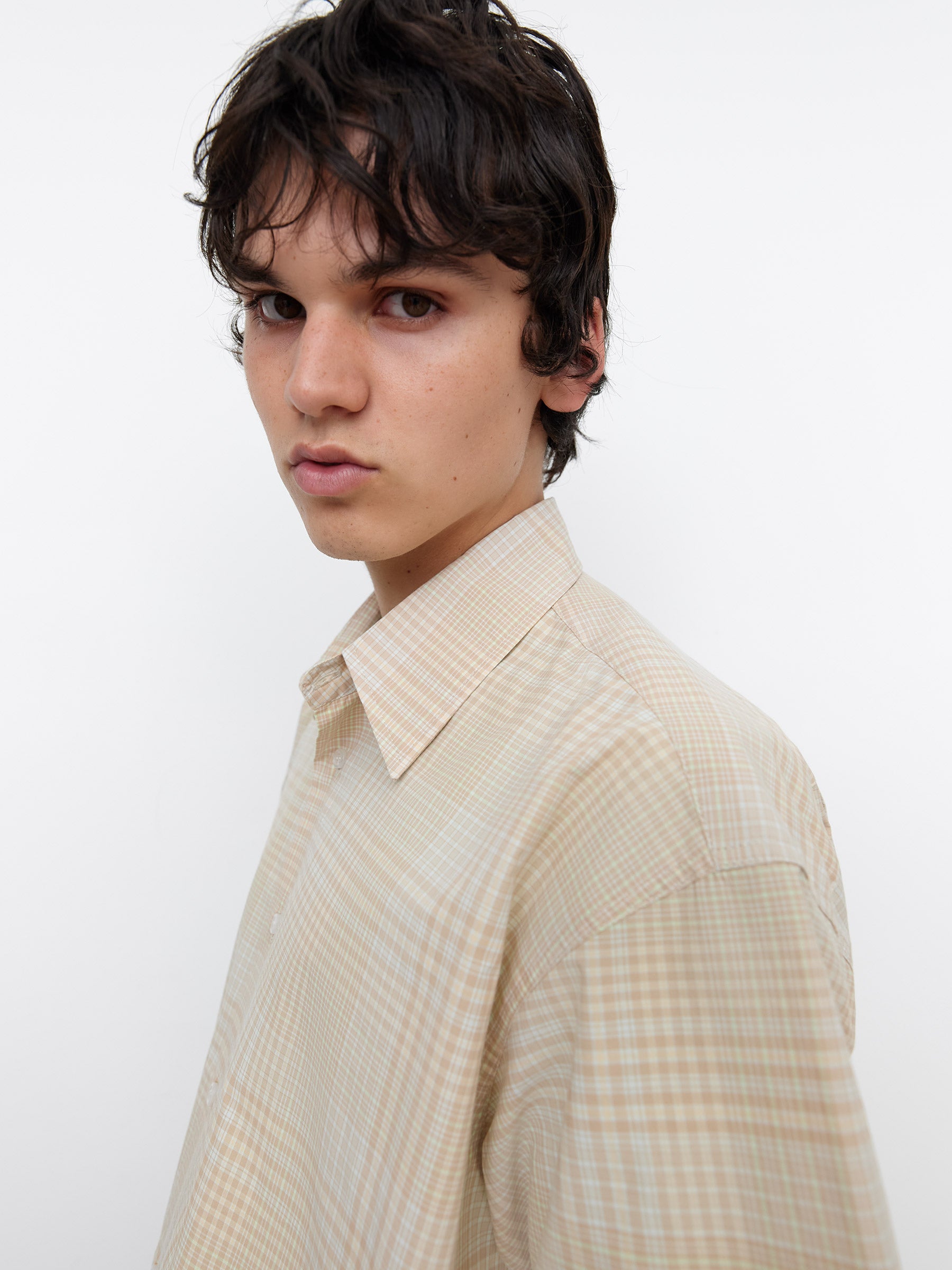 Jake Short Sleeve Shirt Brown - Bottoms - Gimaguas