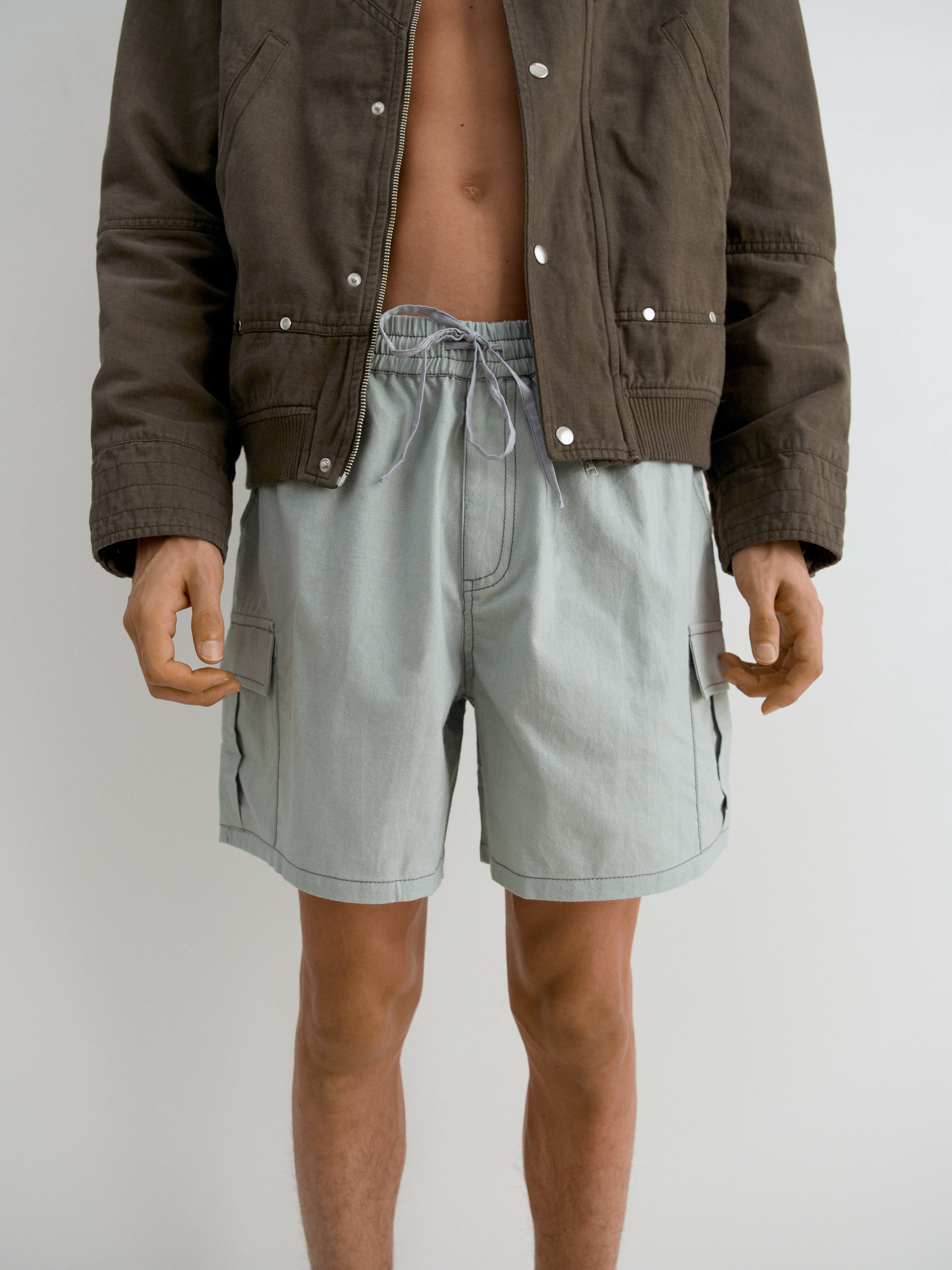 Juma Shorts Light Green - Bottoms - Gimaguas