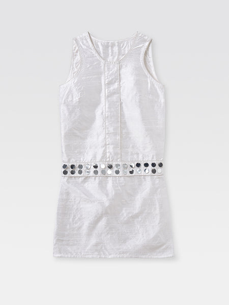 Diane Midi Dress White - Silk - Gimaguas