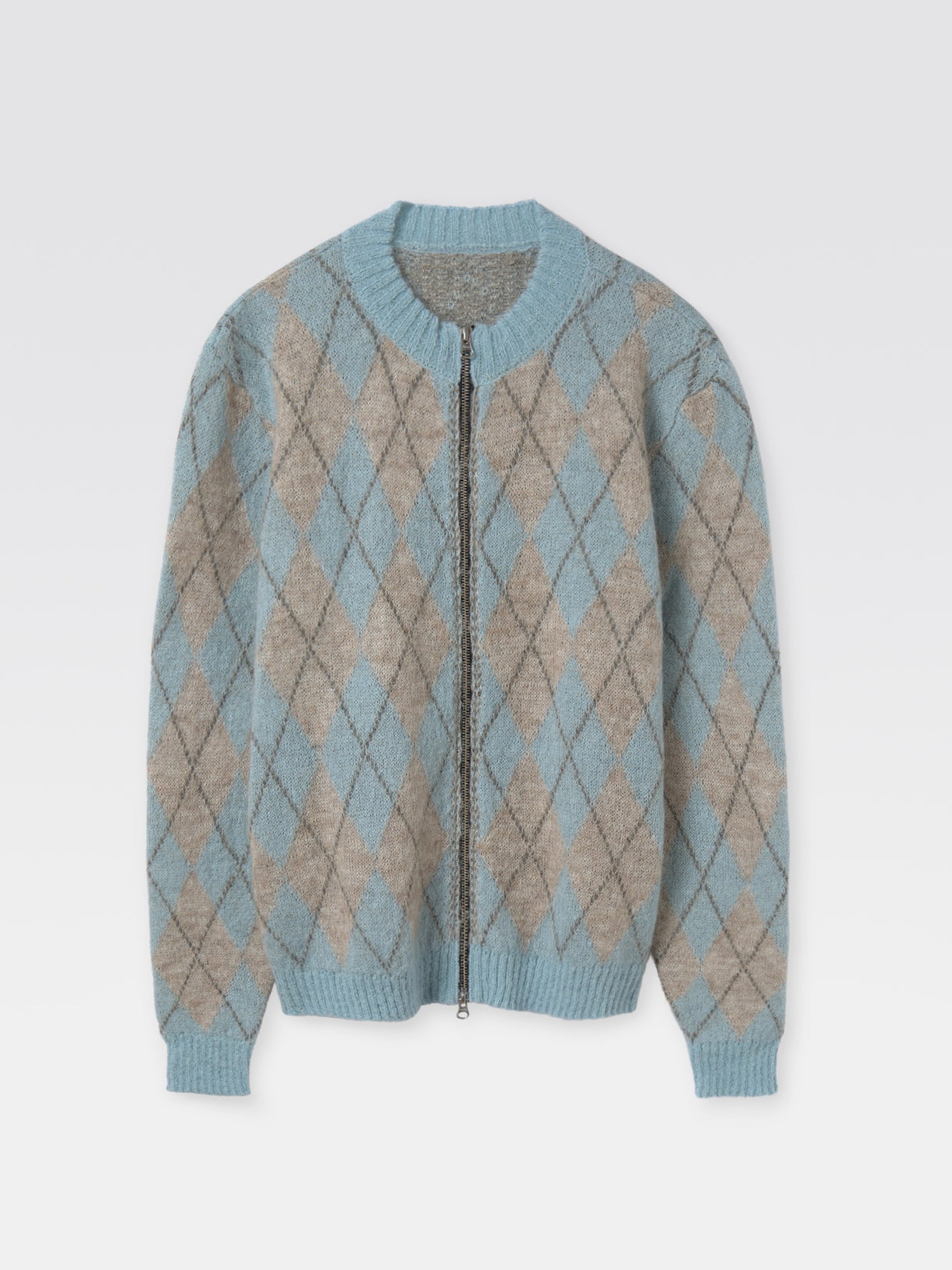 Alice Zip UP Jacket Blue Beige – Gimaguas