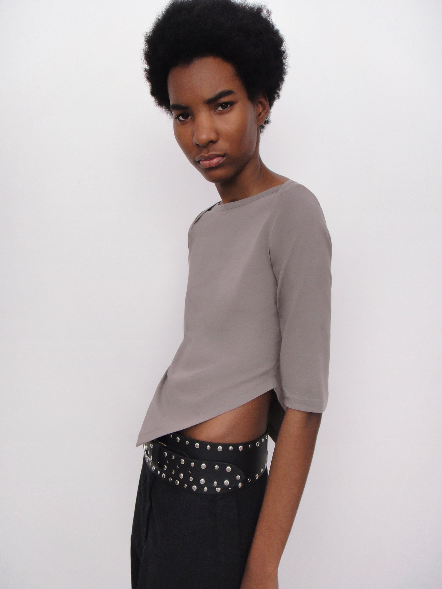 Saona T-Shirt Dark Grey - Top - Gimaguas