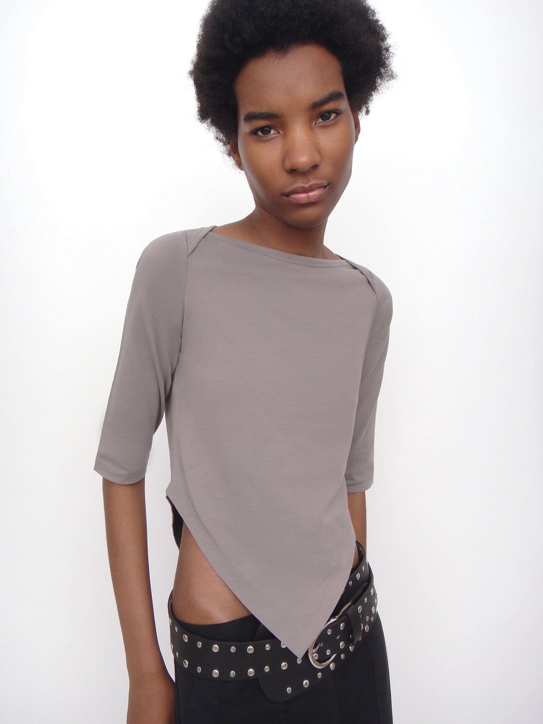 Saona T-Shirt Dark Grey - Top - Gimaguas