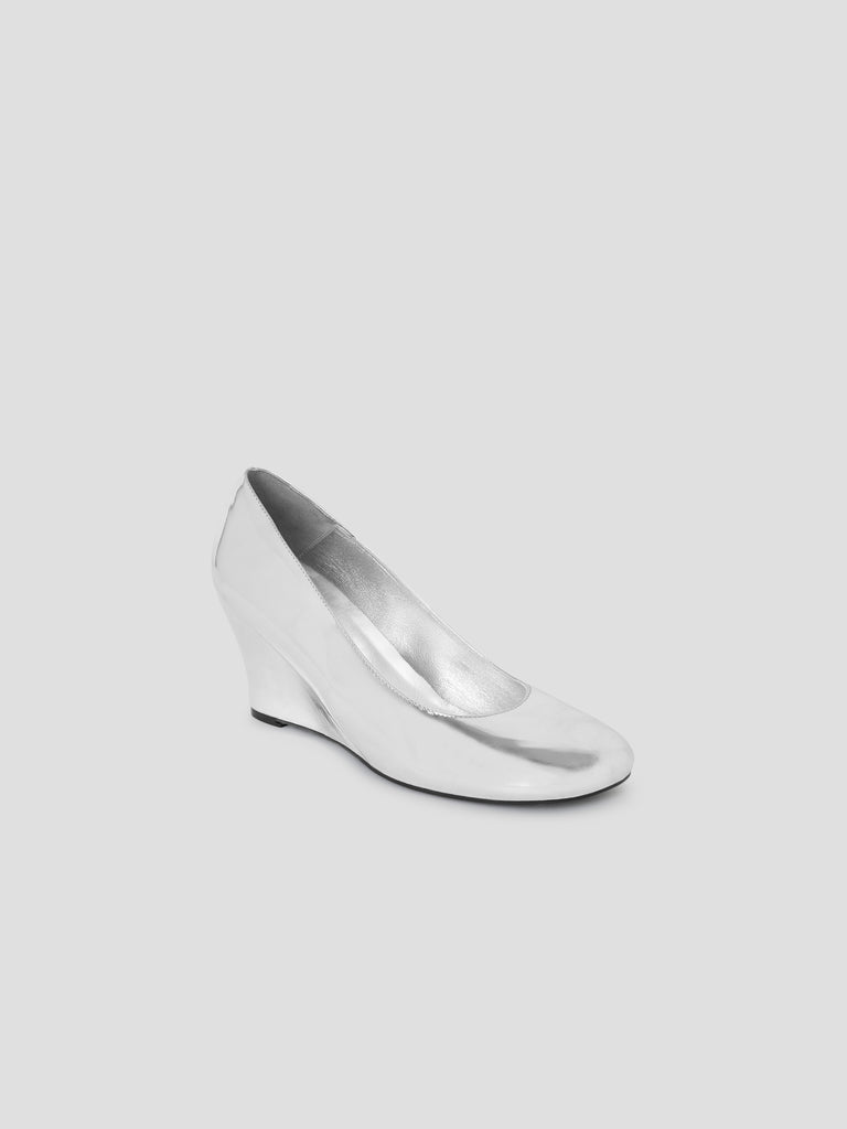 Silver wedge-heel ballerinas for women – Gimaguas Silver wedge-heel ballerinas for women – Gimaguas