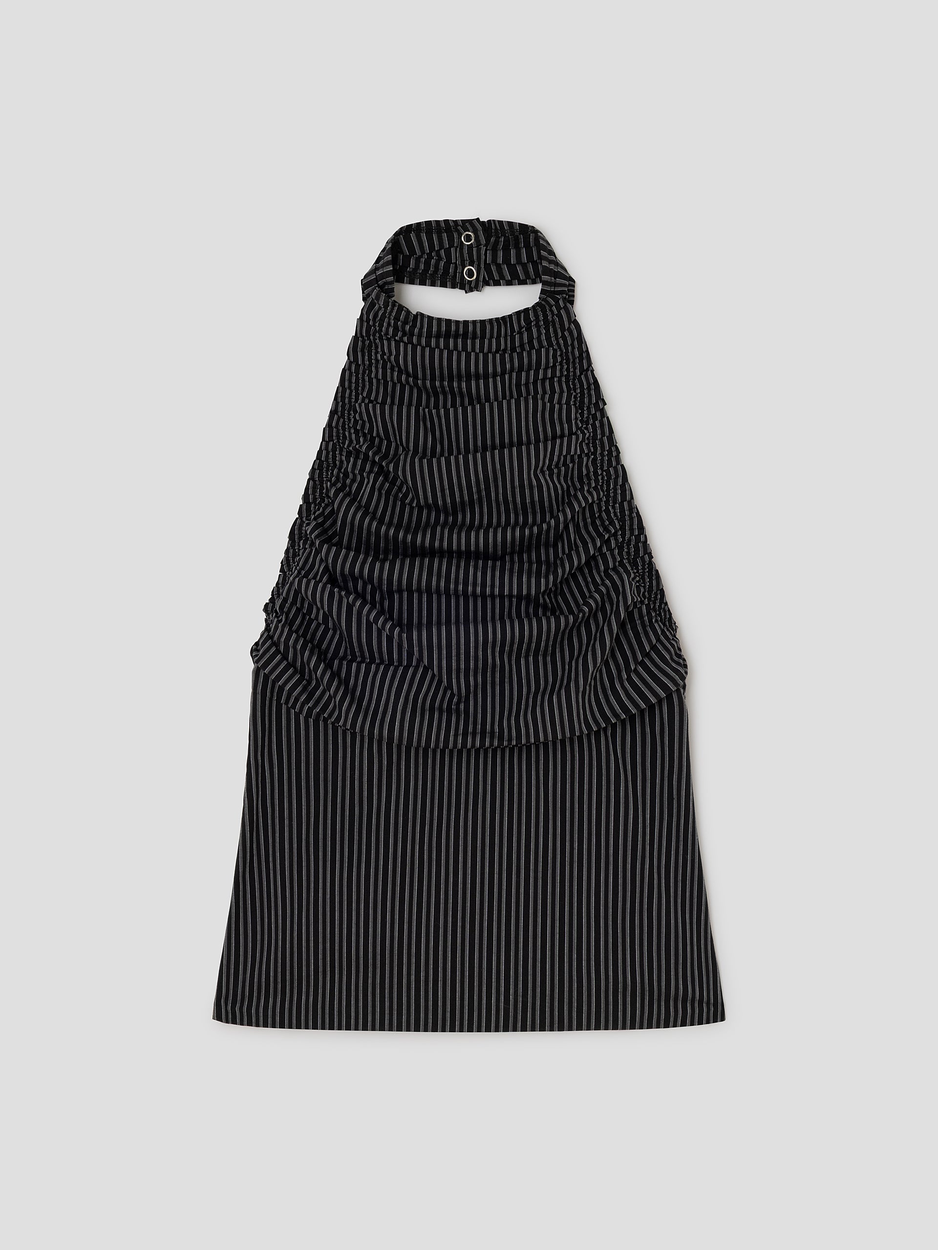 Black Cropped Tailored Gilet with V-Neckline | Gimaguas