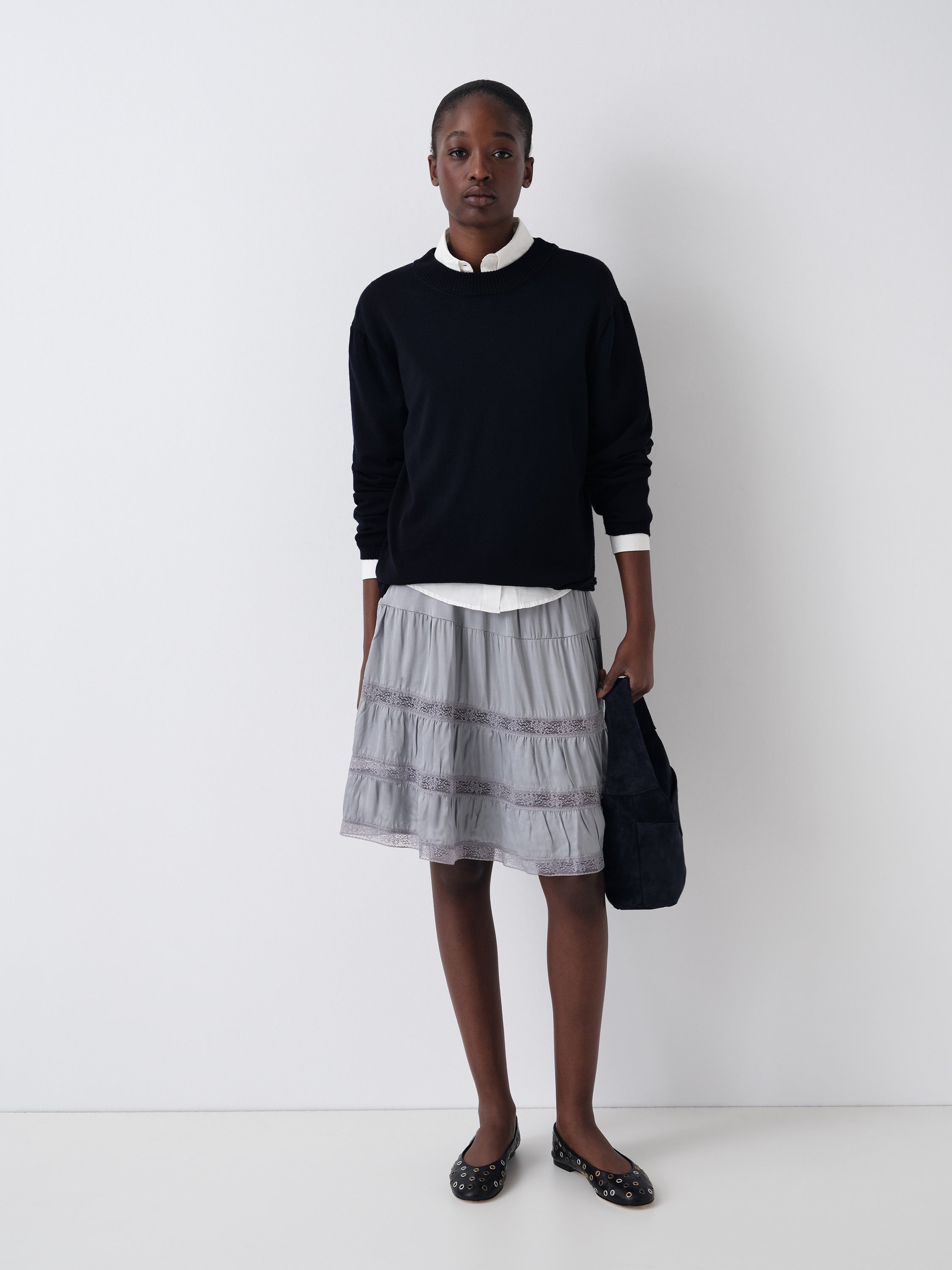 スカート gimaguas Cielo Skirt grey Cielo Skirt Grey - Bottoms - Gimaguas