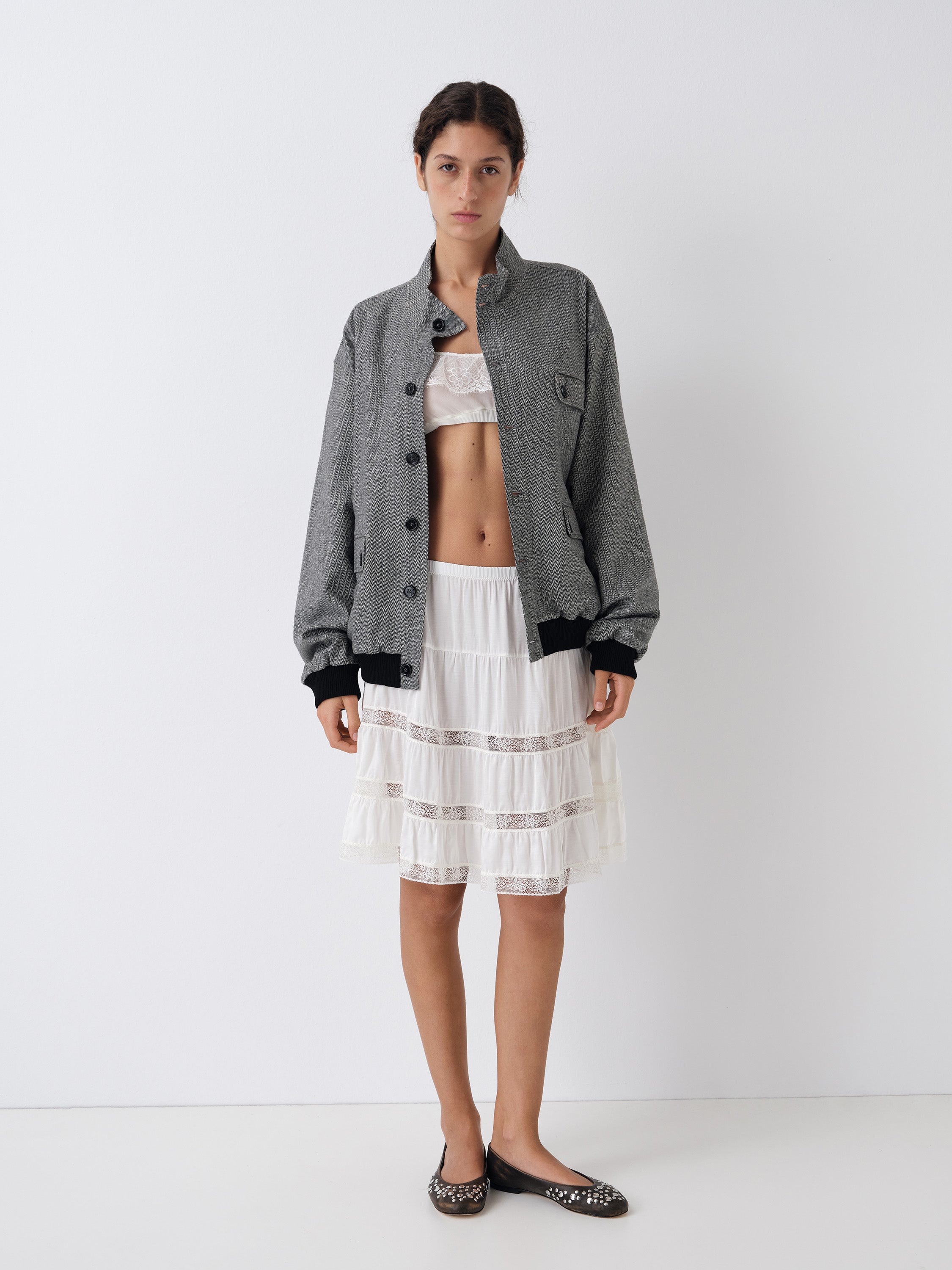 Cielo Skirt White - Bottoms - Gimaguas