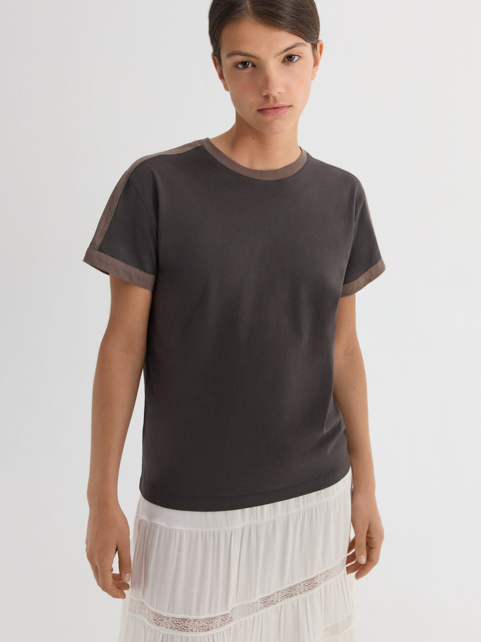 Diego T-Shirt Black Grey - Top - Gimaguas