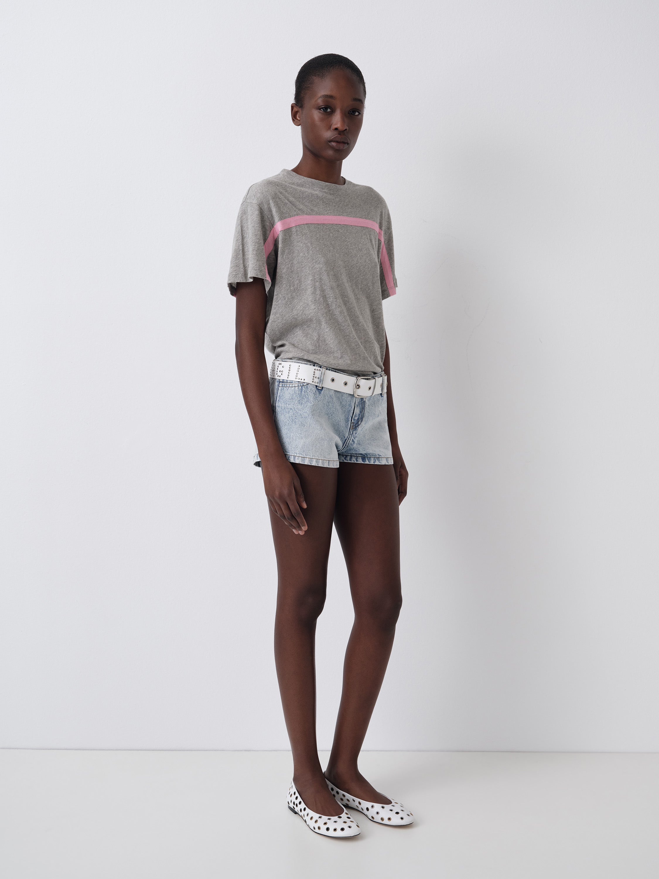 Oni Shorts Grey Melange - Bottoms - Gimaguas