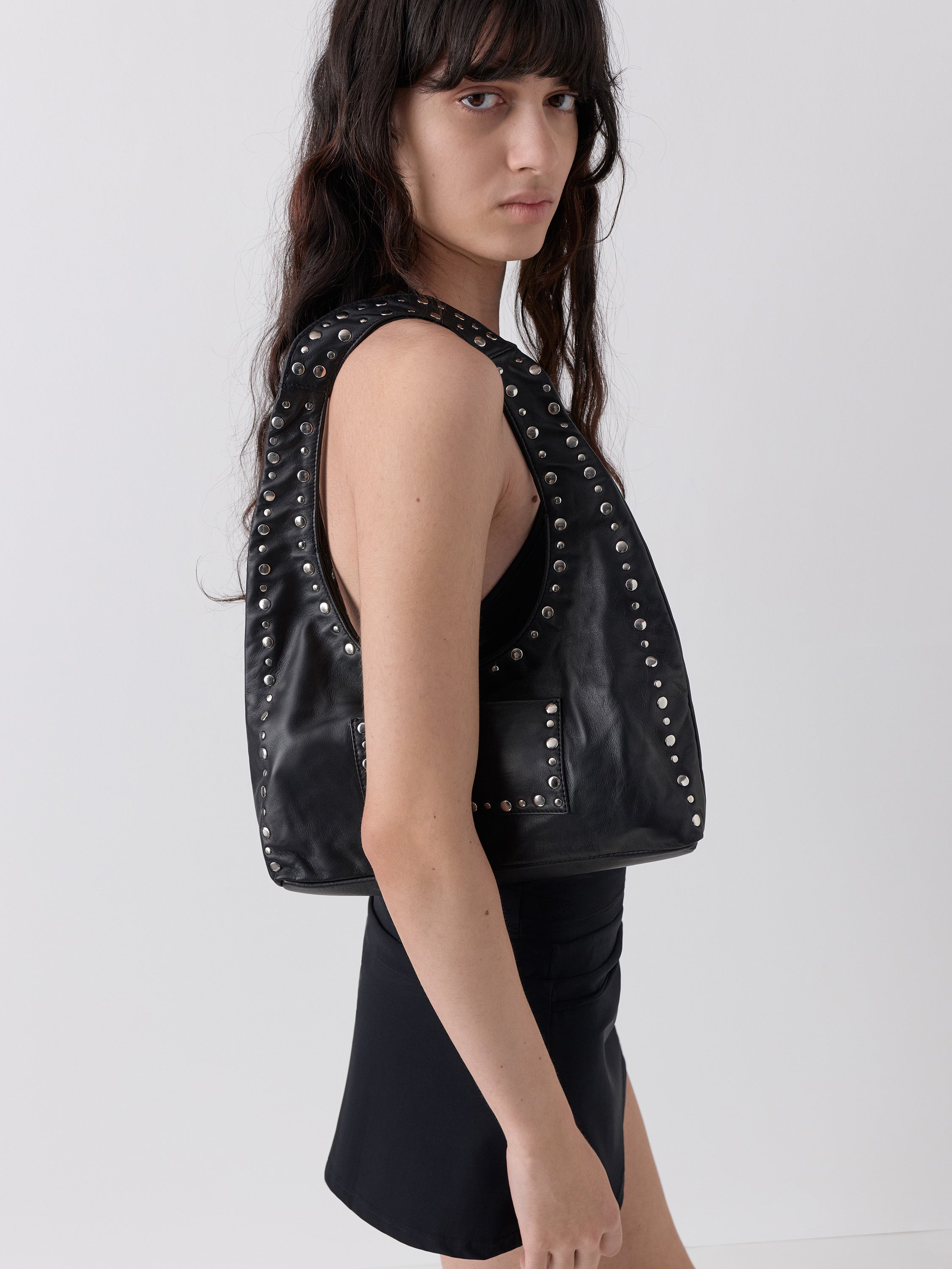 Franca Bag Black - Leather Bag - Gimaguas