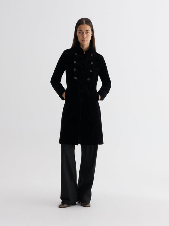 Greta Coat Velvet