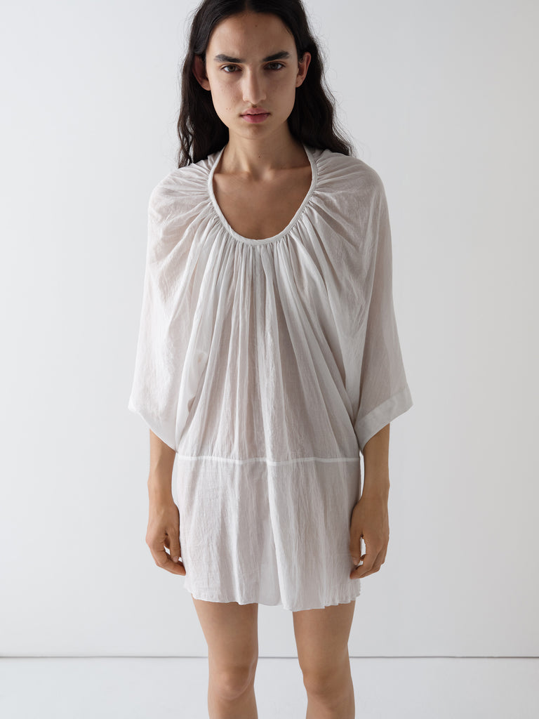 white sheer dress Flower Detail Thigh Split Maxi 35 CARE Hand Wash Cold White Semi-Sheer Mini Dress -