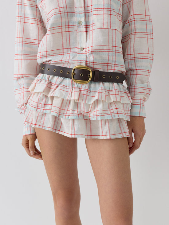 Jardin Checks Shorts