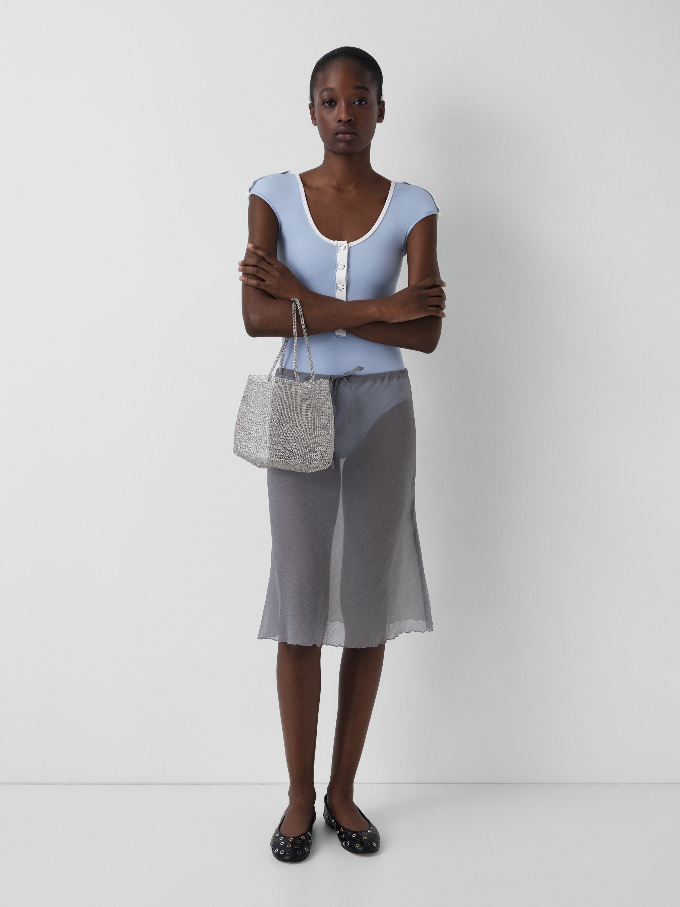 小物 gimaguas Silver Metal Mini Bag | Matching Handles – Gimaguas