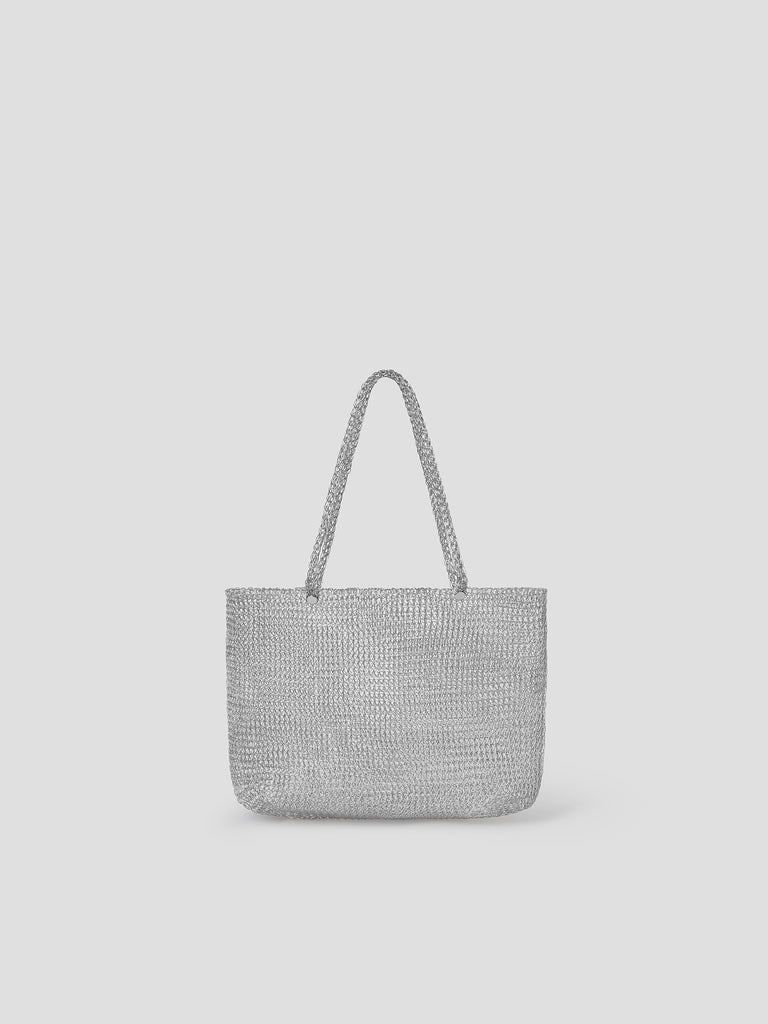 Java Bags Silver Metal Mini Bag | Matching Handles – Gimaguas