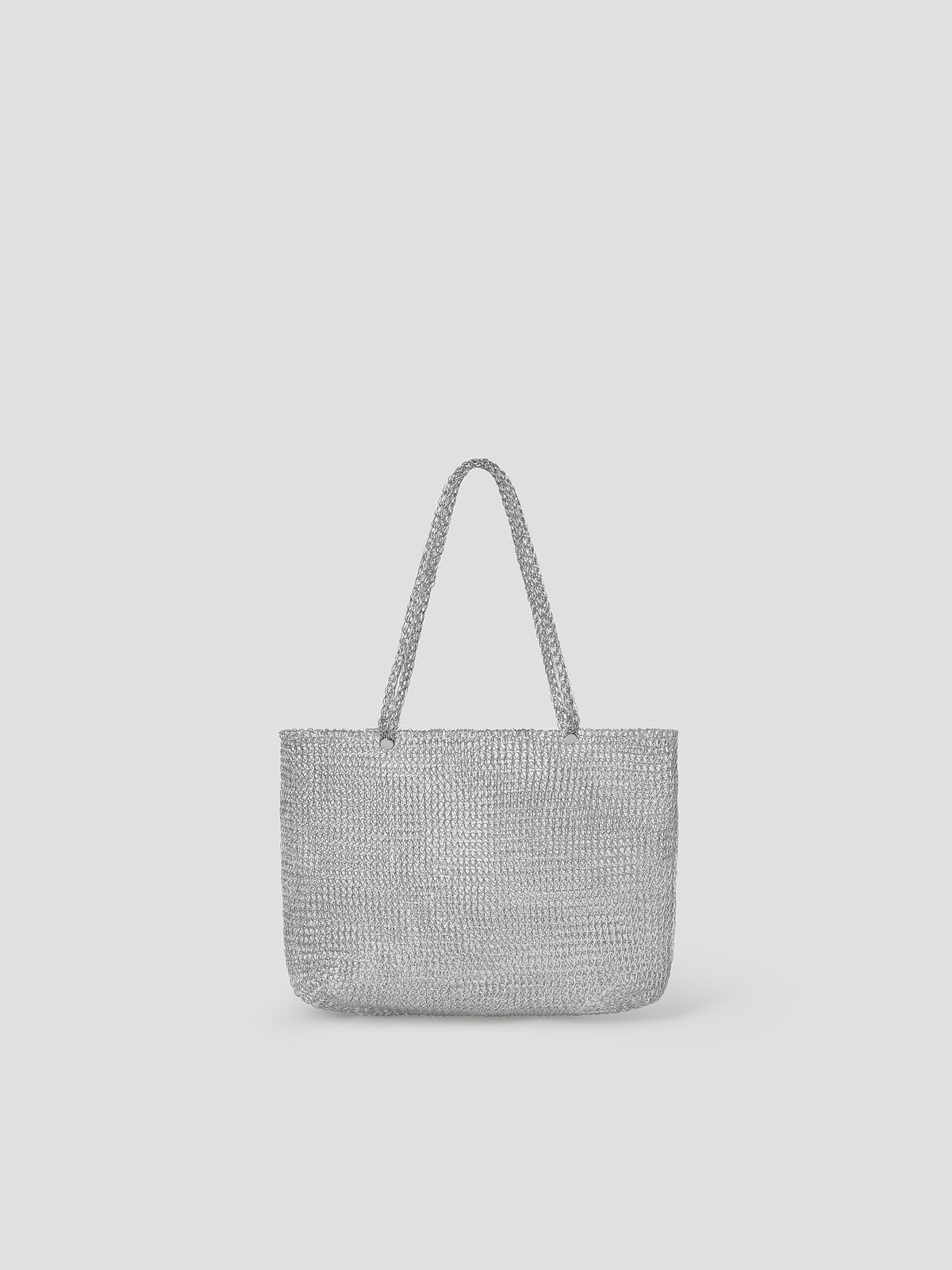 Silver Metal Mini Bag | Matching Handles – Gimaguas LAGUA GEM mesh 