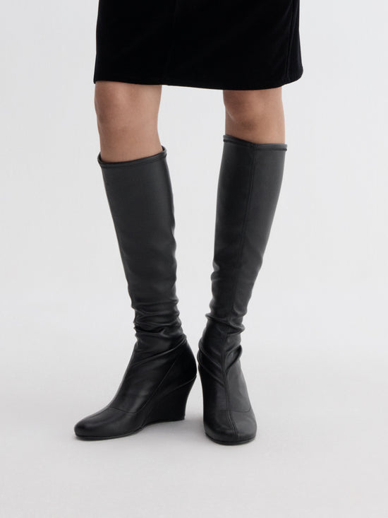 Knee Boot Wedge