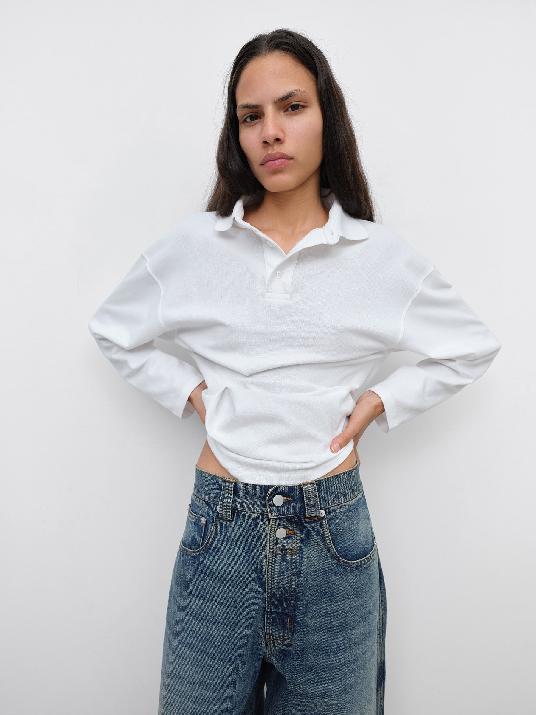 Lady Polo White - Top - Gimaguas