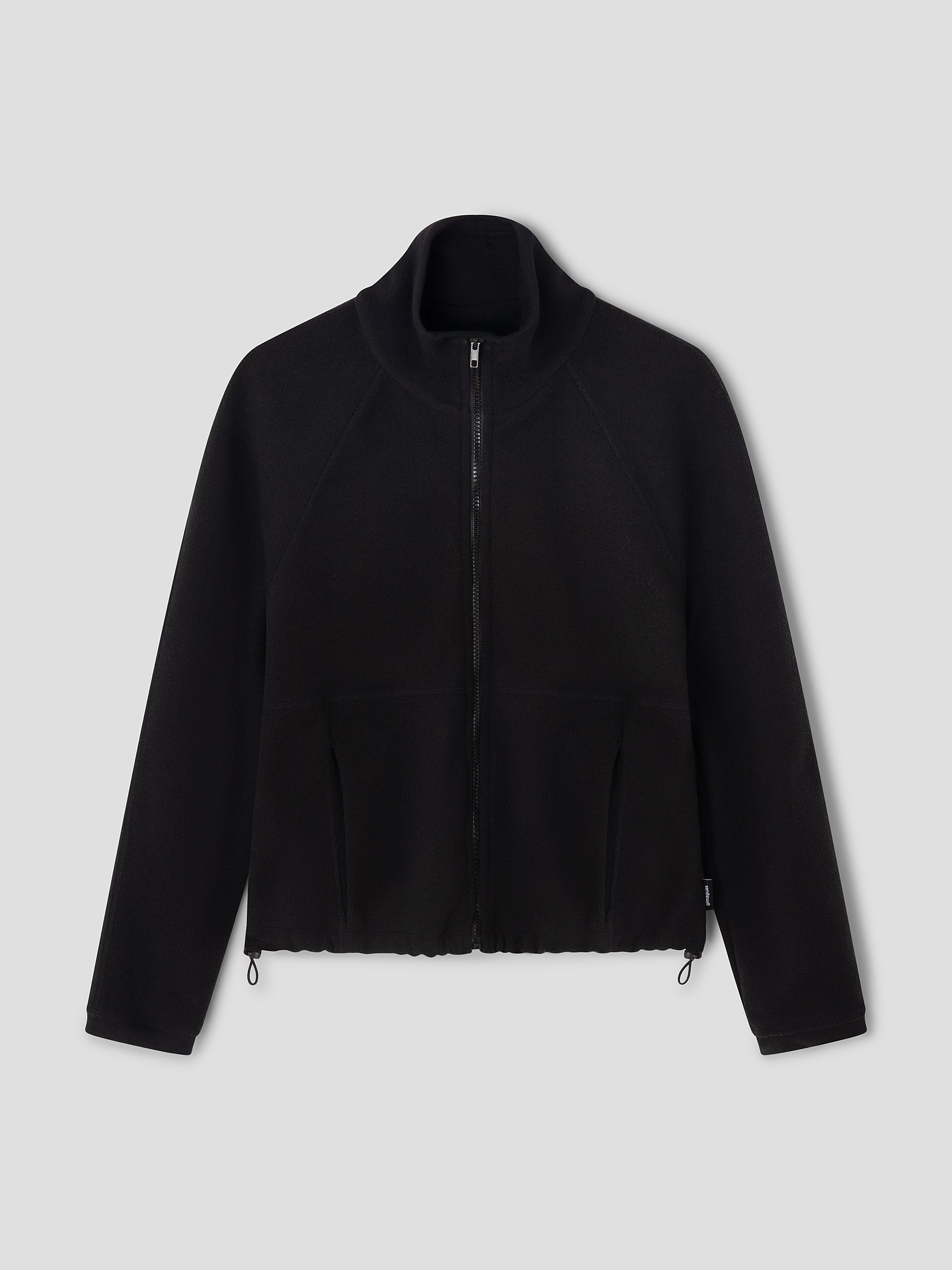 Black Cropped Tailored Gilet with V-Neckline | Gimaguas