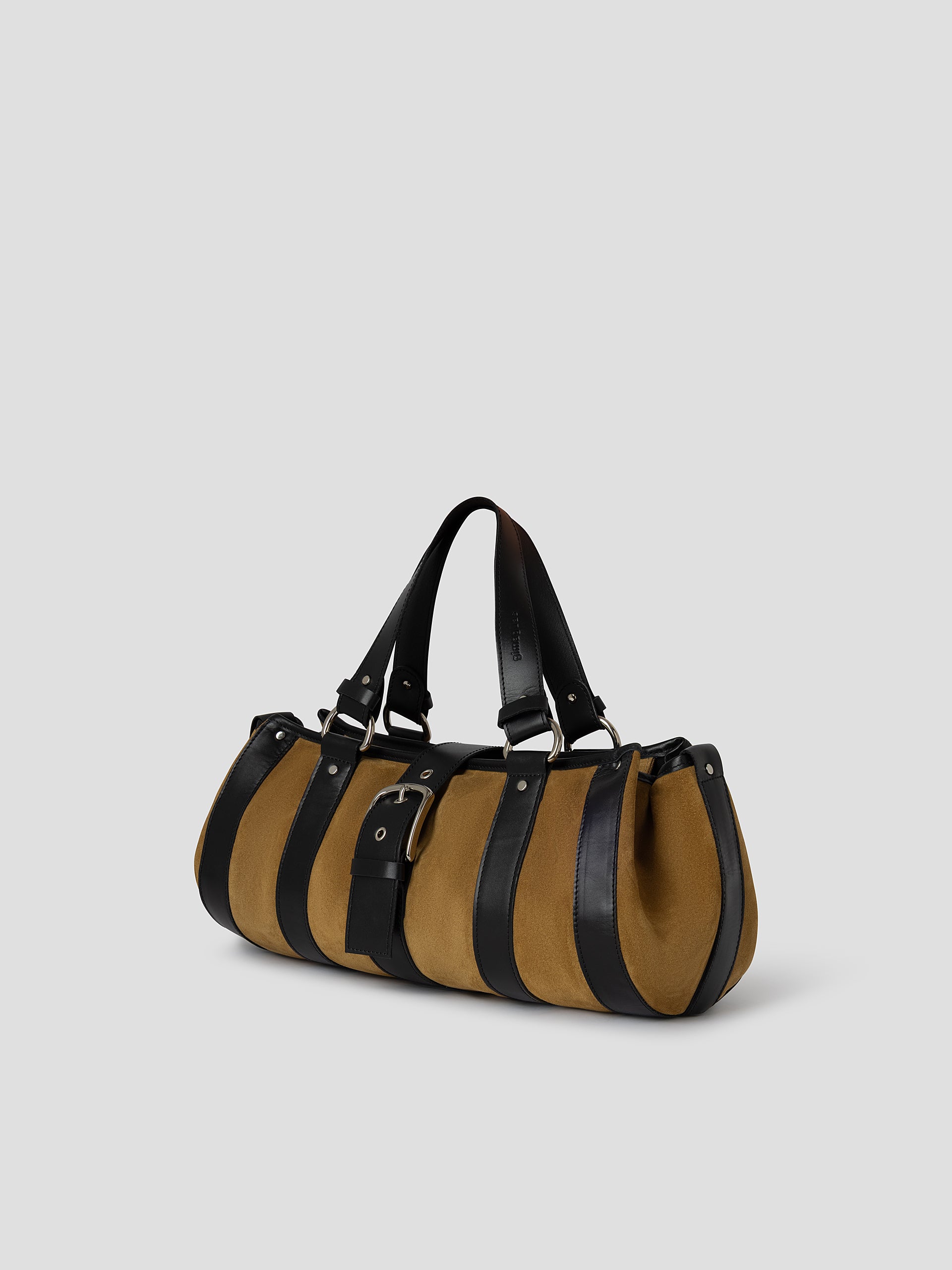 n*様 gimaguas バッグ　イエロー Butter patent leather shoulder bag for women with silver studs