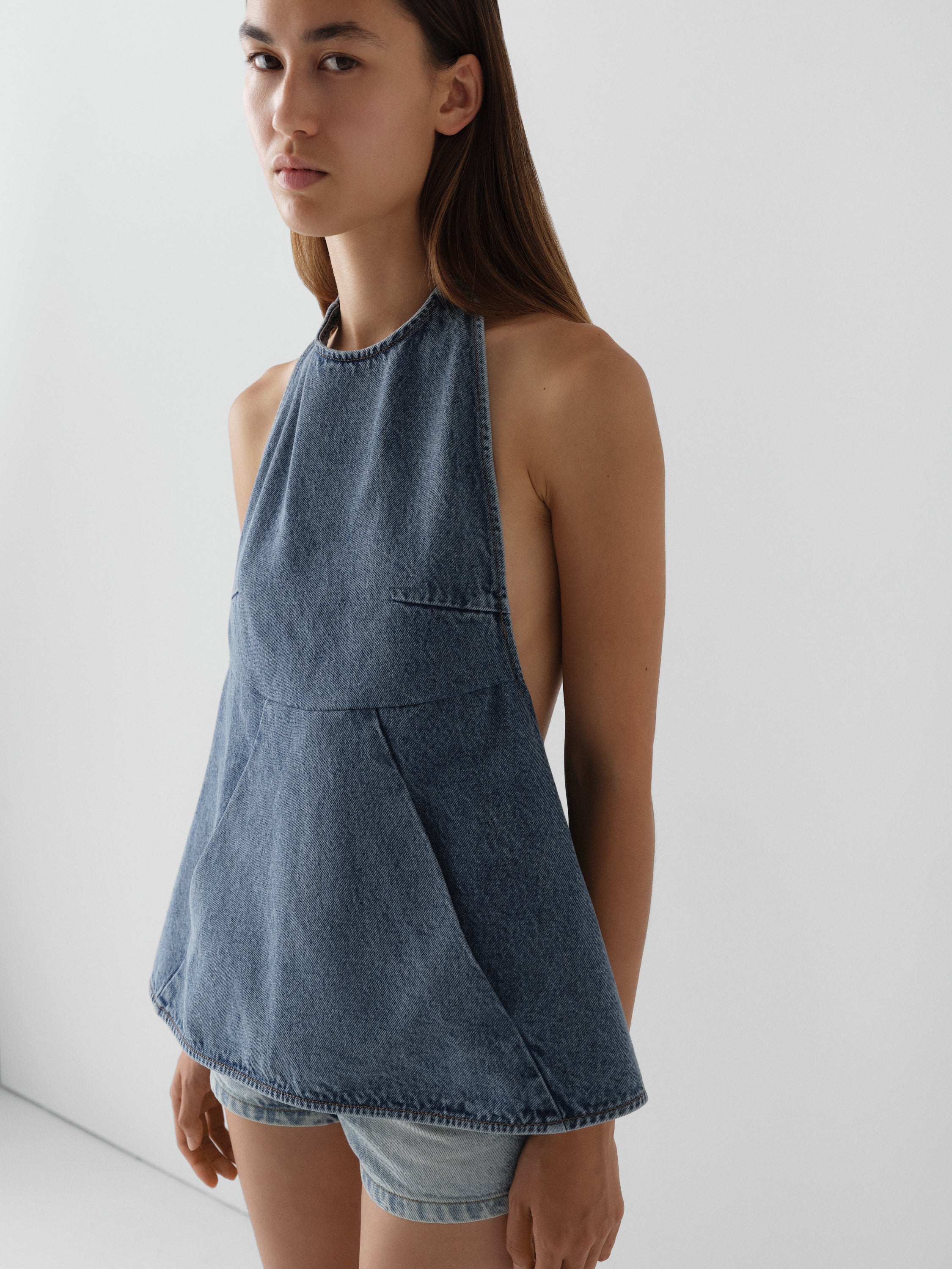 Gimaguas タンクトップ Pink wool tank top with tie-dye diamond print – Gimaguas