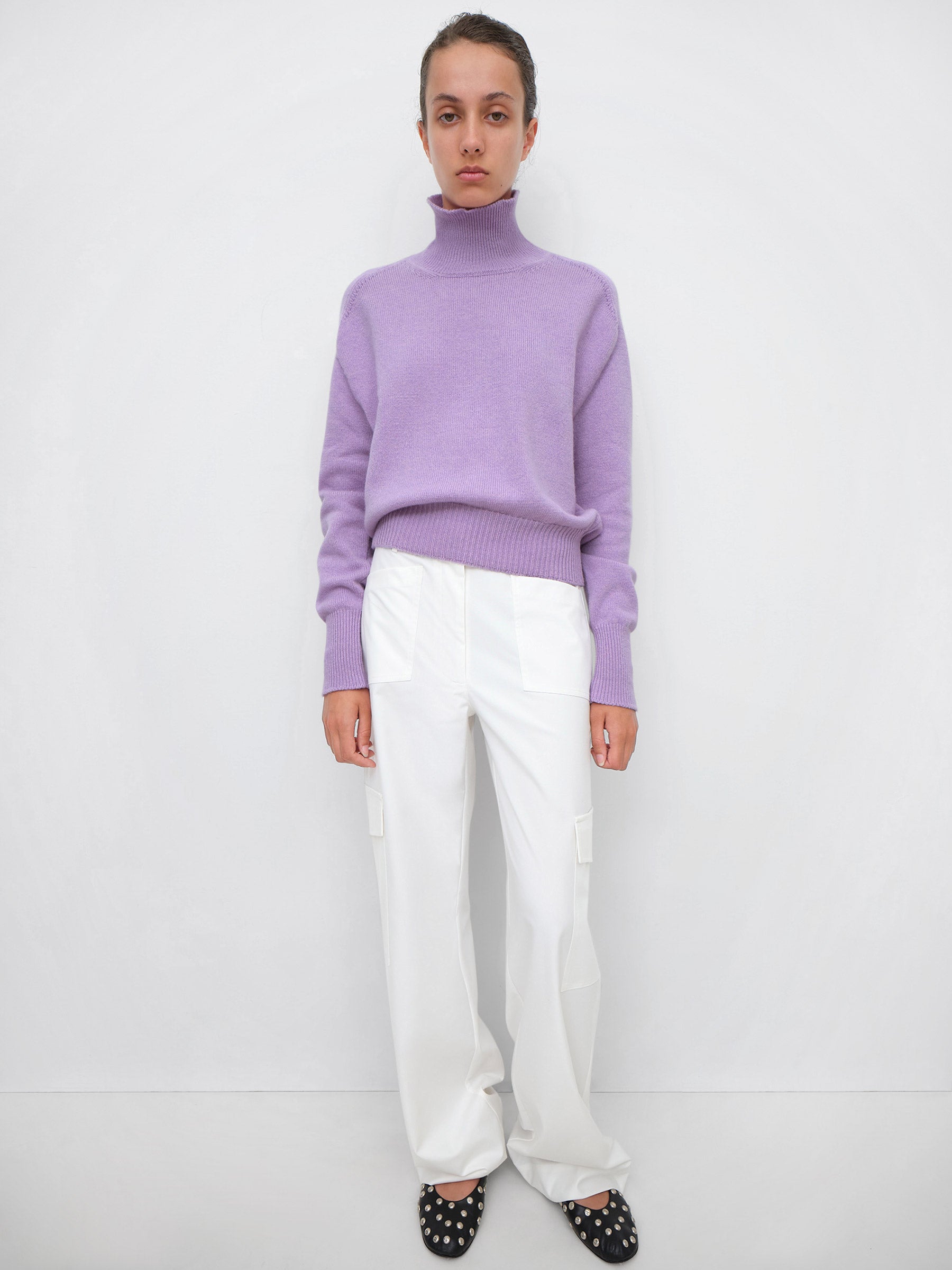 Malibu Cashmere Jumper Lilac - Knitwear - Gimaguas