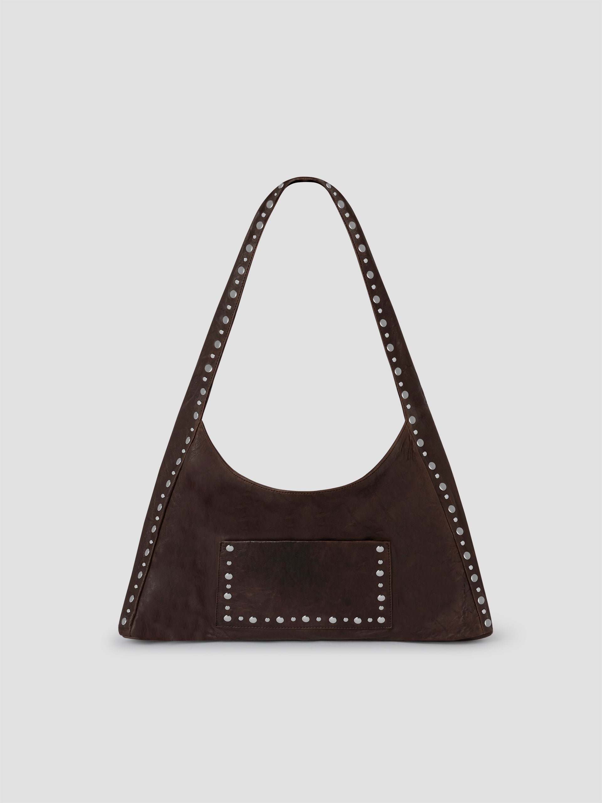Maxi Franca Bag Arrugado Brown - Leather - Gimaguas