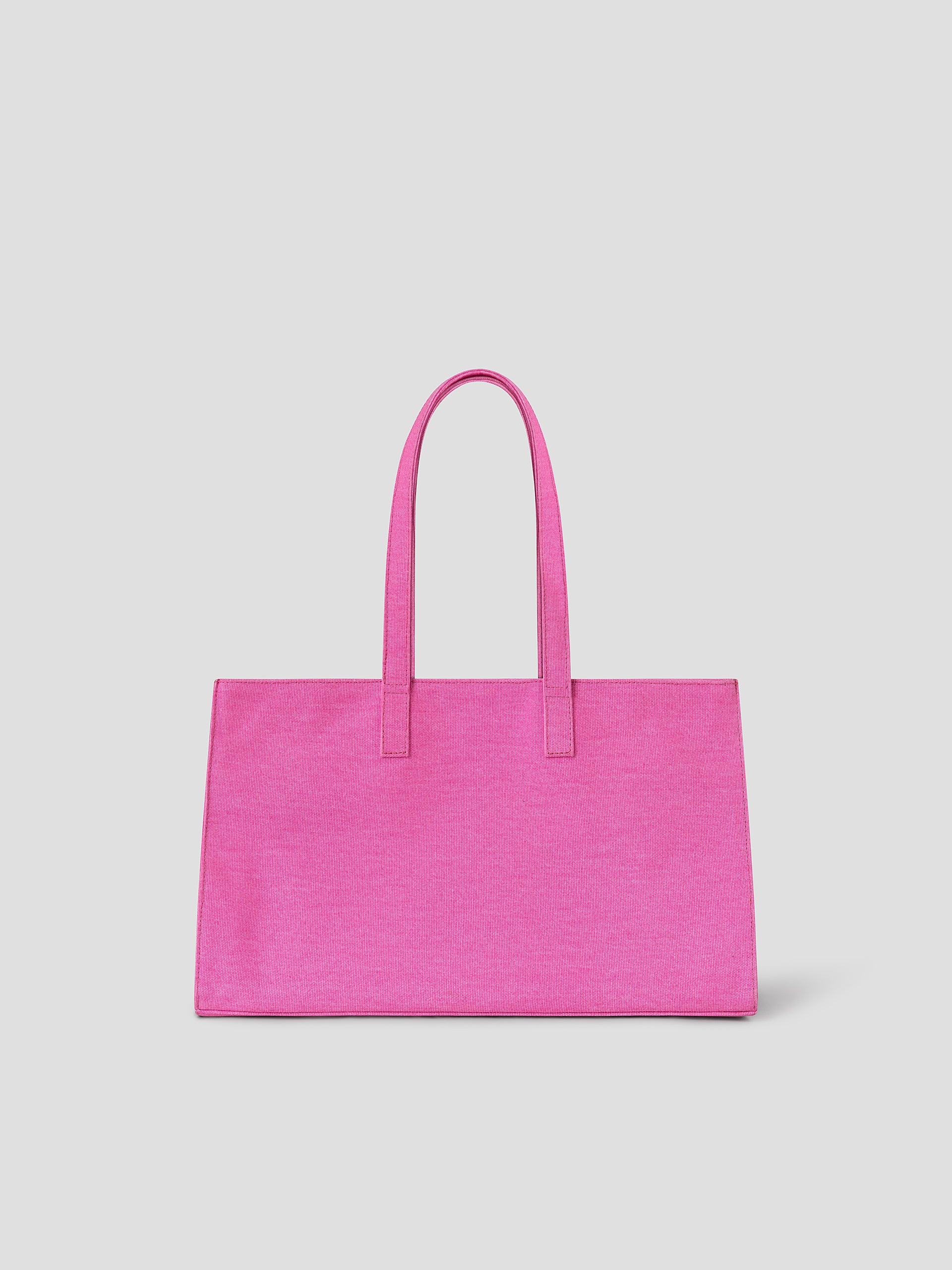 Pink Shopper Bag with Silver Studs for Women. Fits Laptop – Gimaguas
