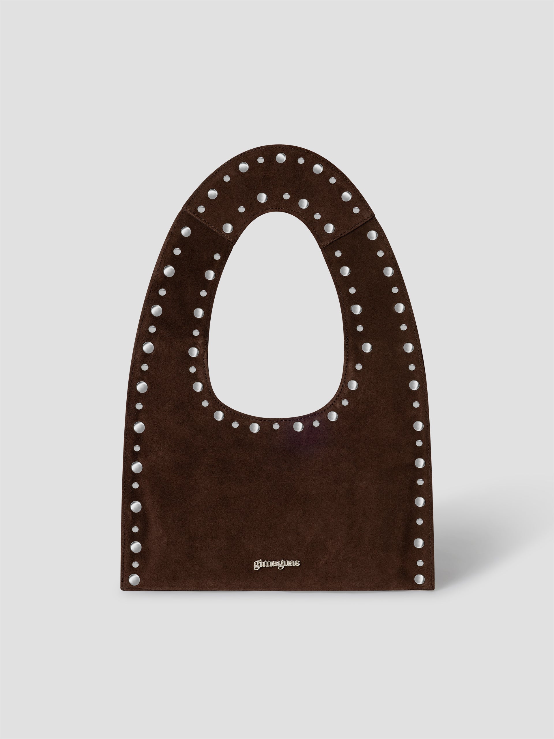 ショルダーバッグ・ポシェット GIMAGUAS MINI FRANCA Mini Franca Bag Brown - Leather Bag - Gimaguas