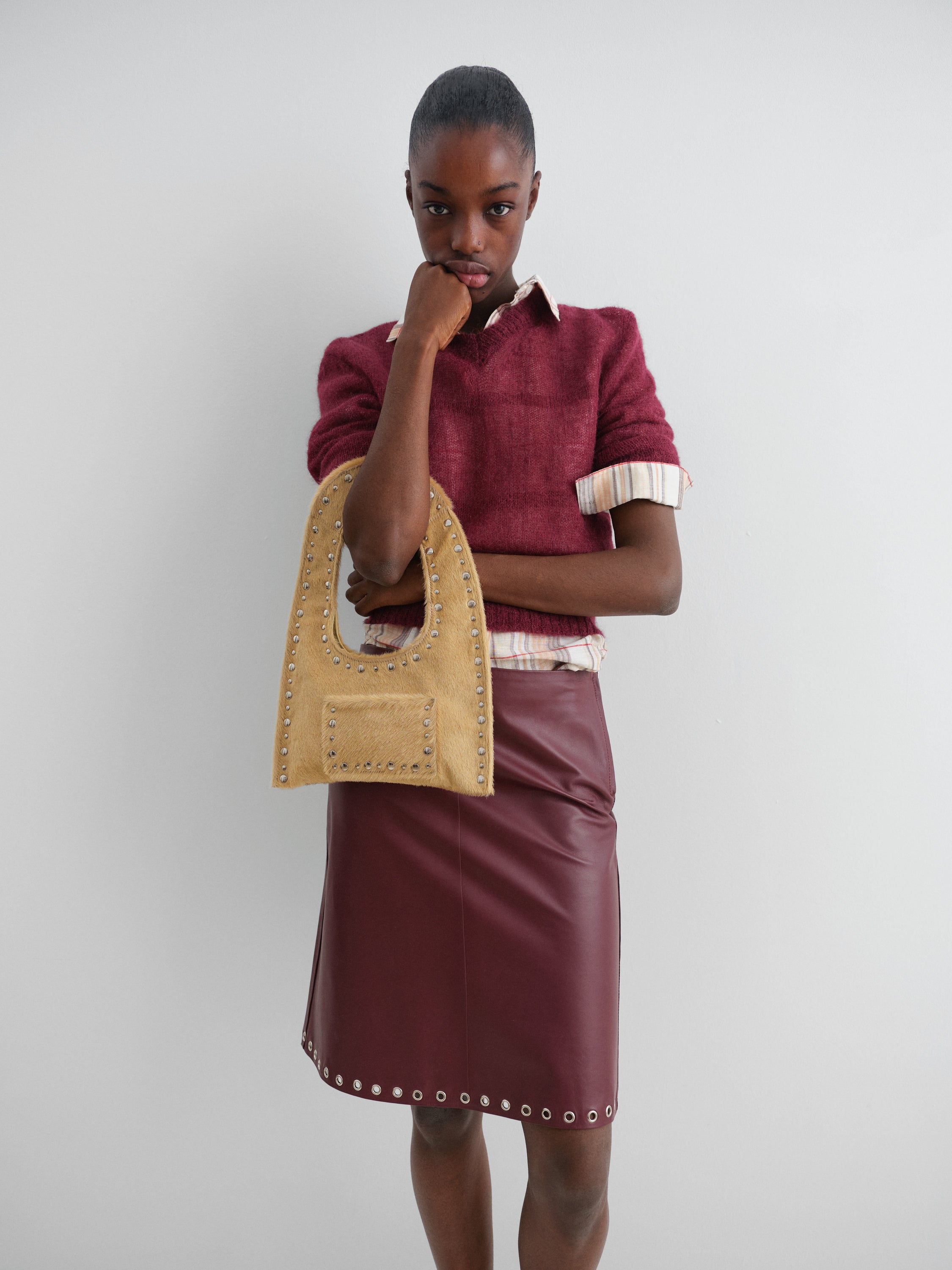 gimaguas/ギマガス　MINI FRANCA バッグ Mini Franca Bag in Black