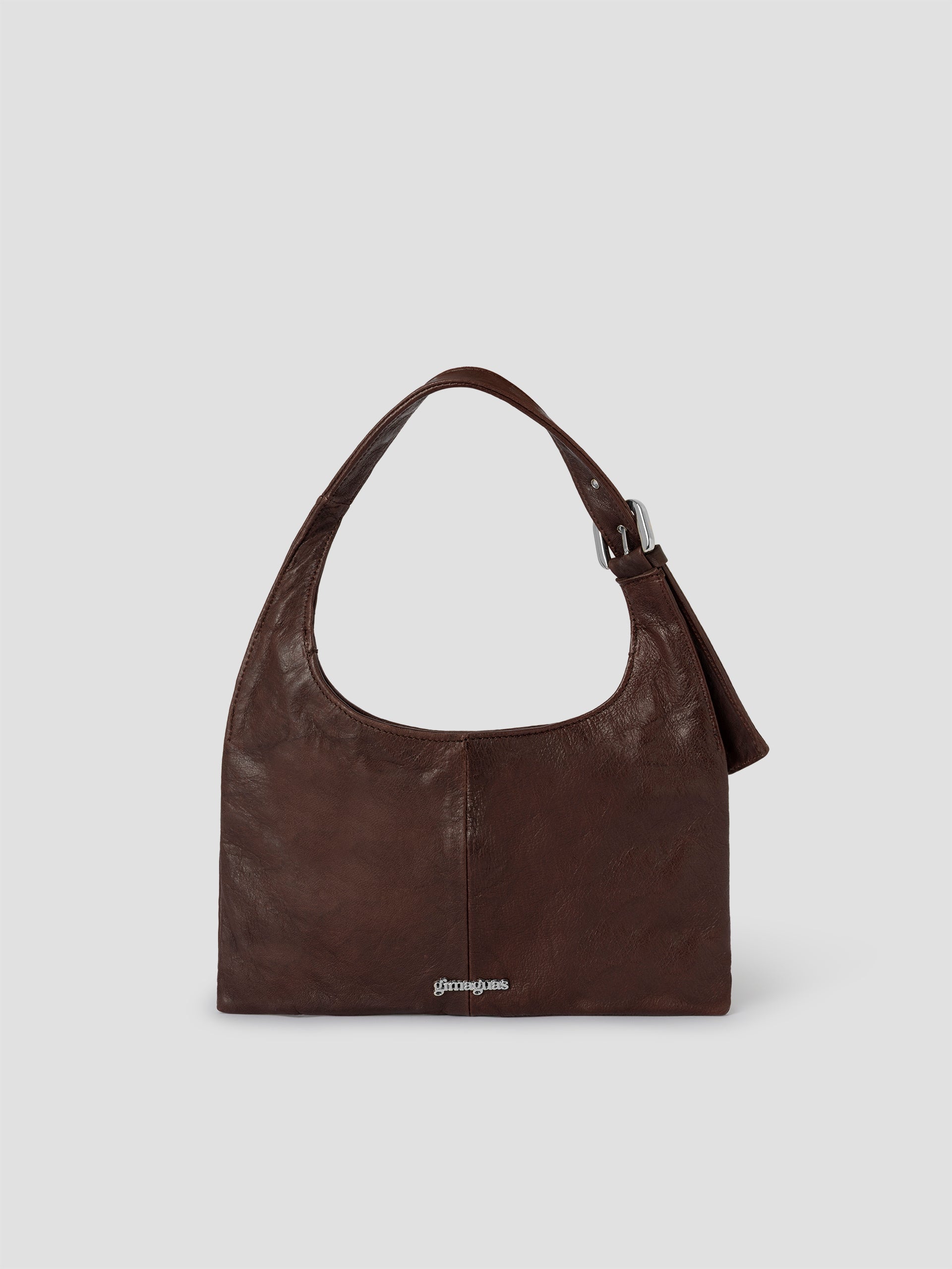 Mini Nicole Bag Brown - Leather Bag - Gimaguas
