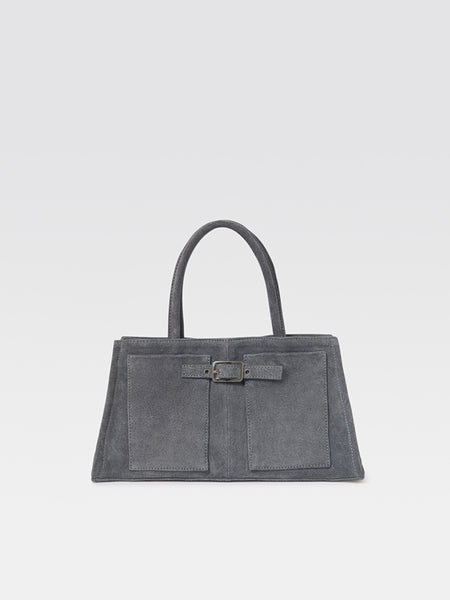 Mini Annamaria Bag Grey - Leather Bag - Gimaguas