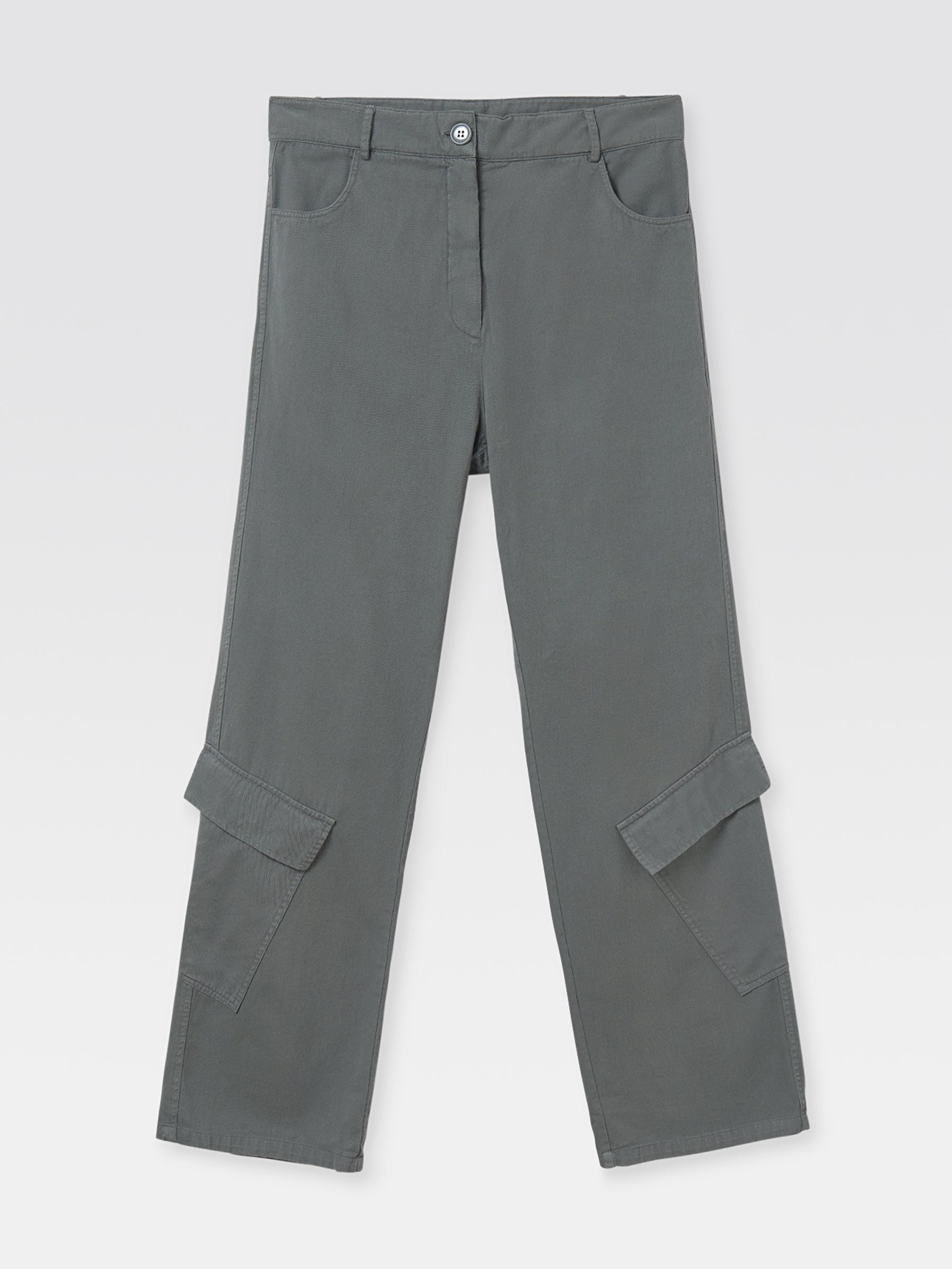 Irina Trousers Grey - Bottoms - Gimaguas