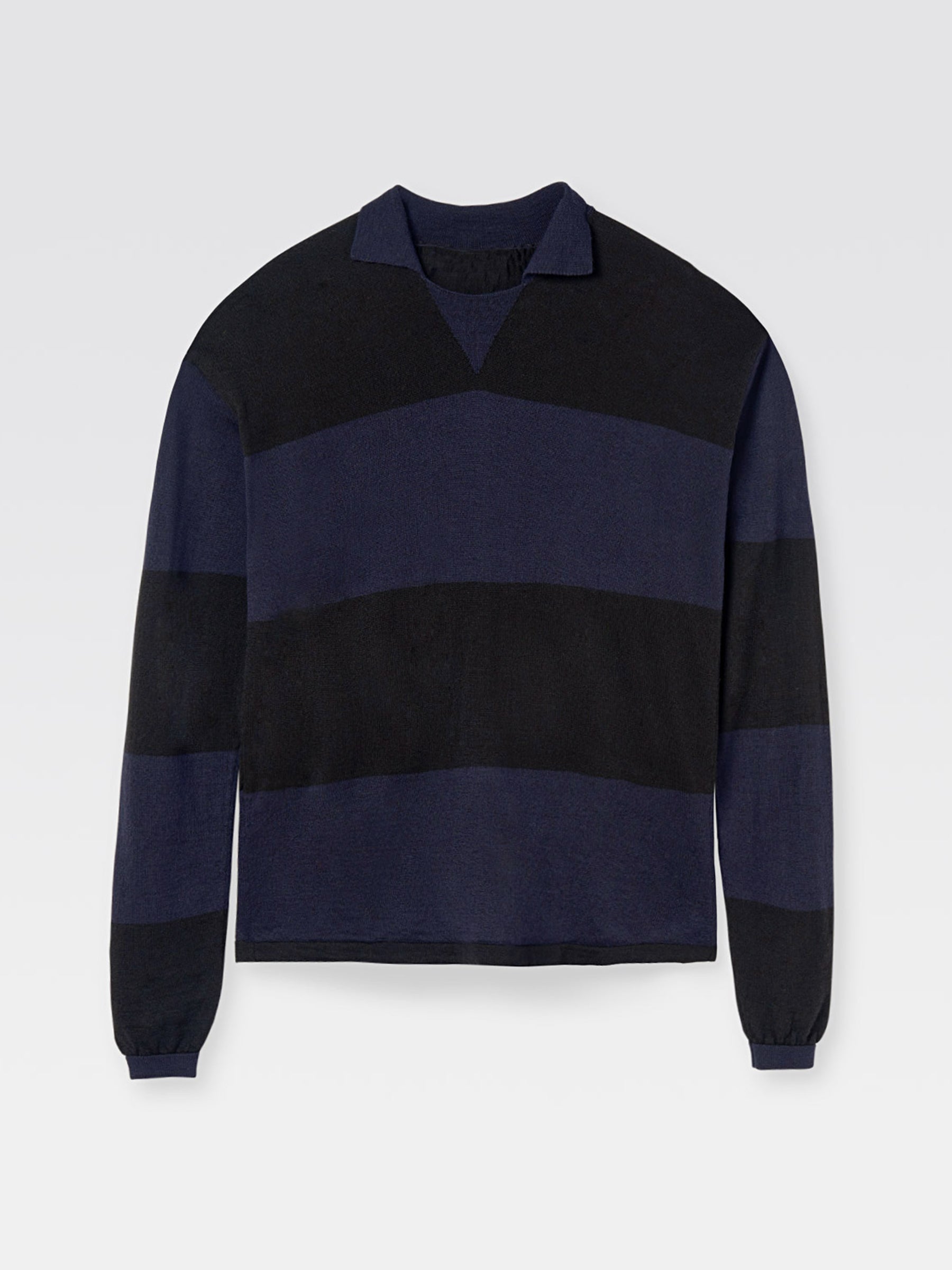 Jess Polo Stripes Navy Black – Gimaguas