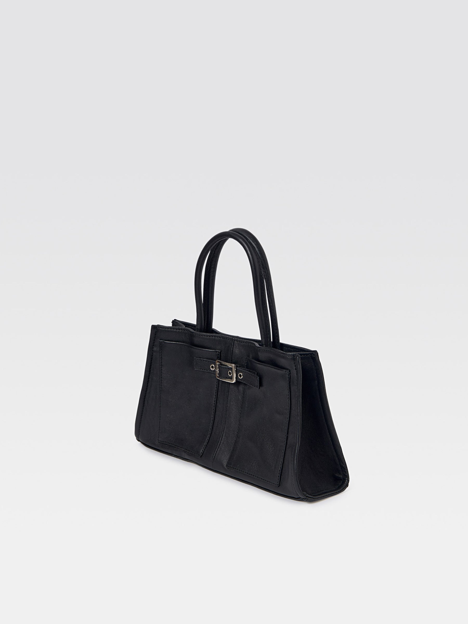 gimaguas Mini Annamaria Bag レザー ハンドバッグ Mini Annamaria Bag Black - Leather Bag - Gimaguas