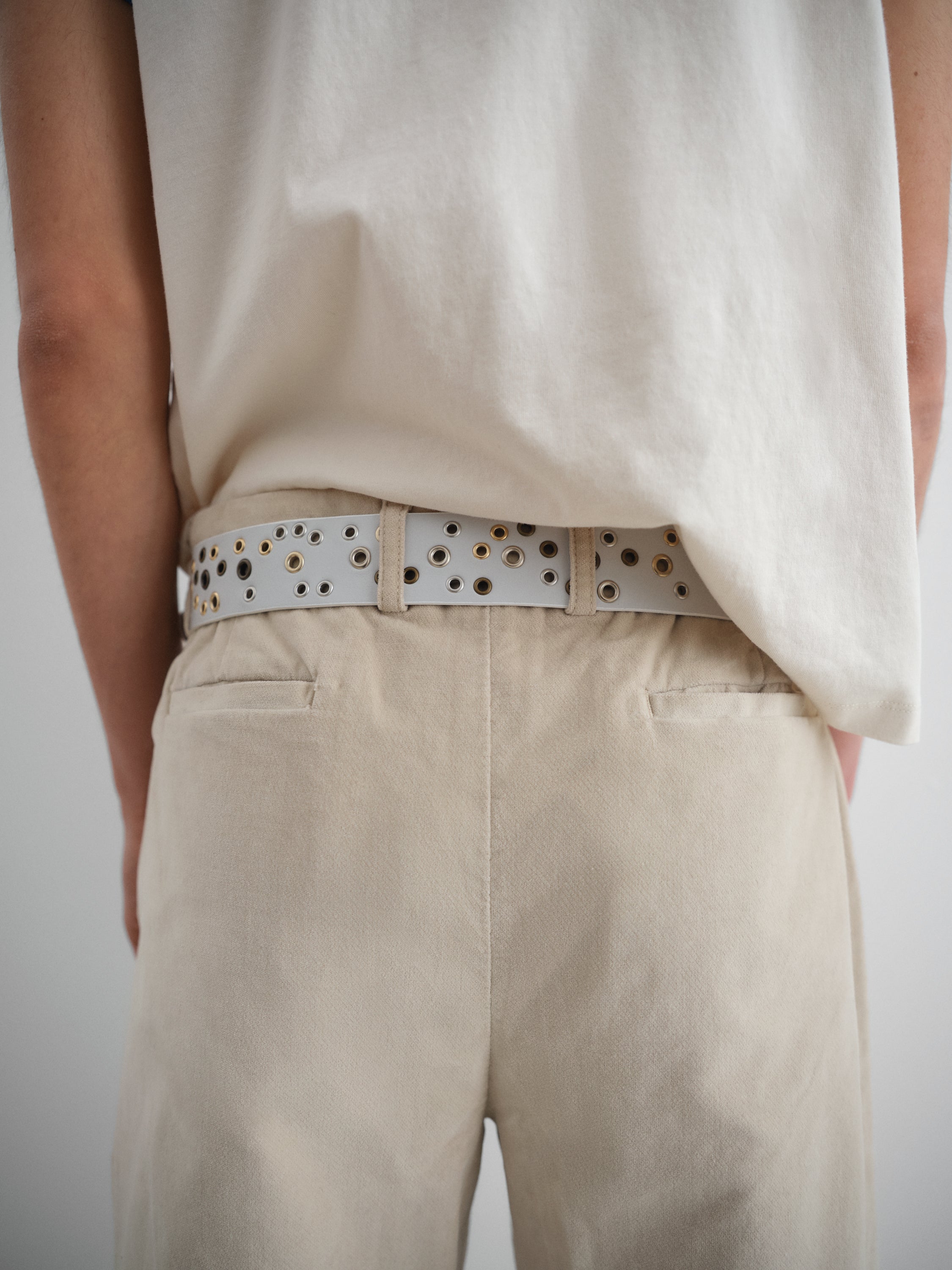 Rufus Belt White - Leather - Gimaguas