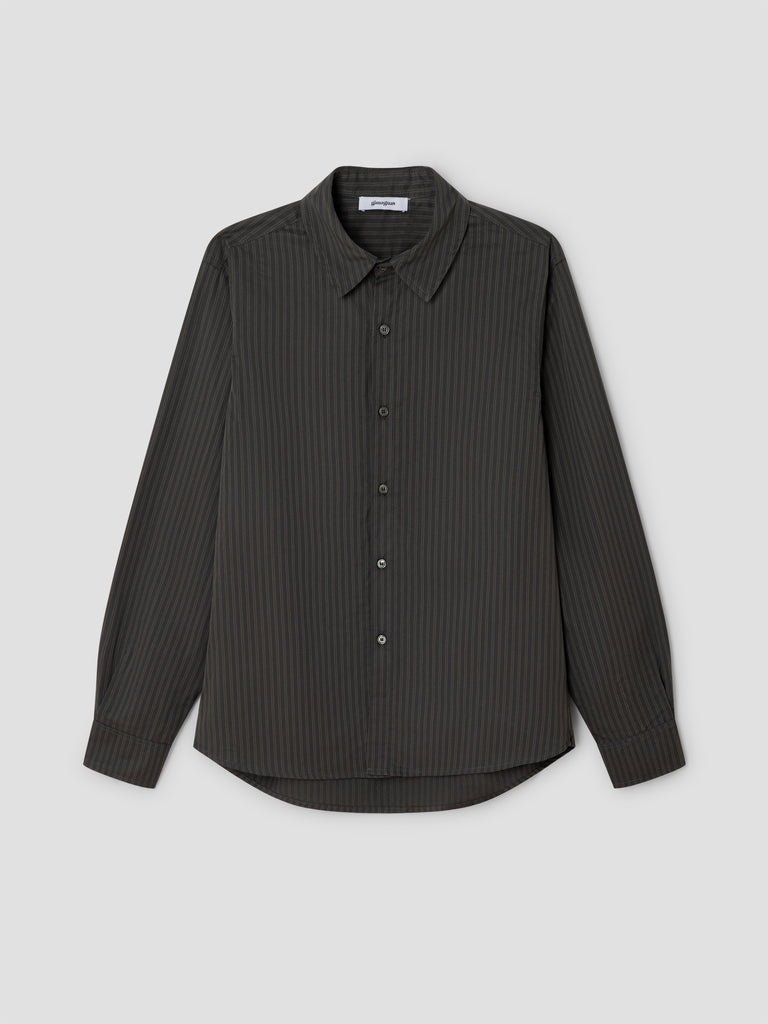Unisex black shirt with grey stripe detail Gimaguas Unisex black shirt with grey stripe detail Gimaguas